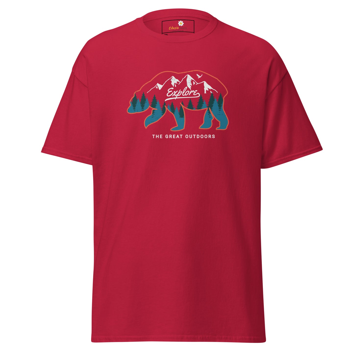 Unisex classic t-shirt - ADVENTURE GREAT OUTDOORS - BIG