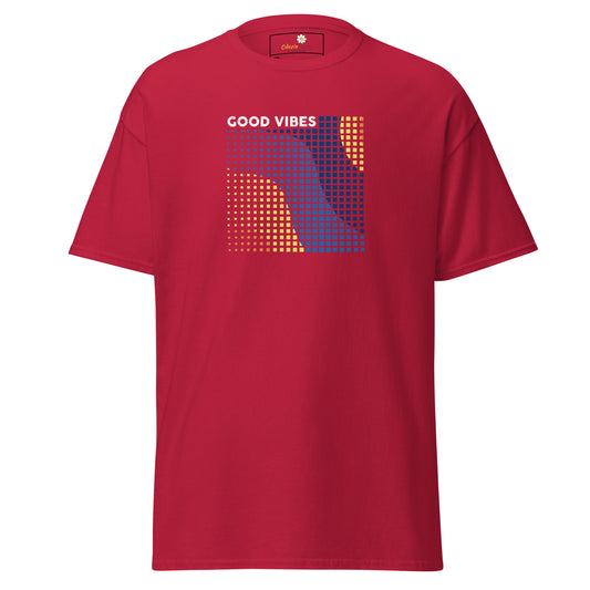 Unisex classic t-shirt - ABSTRACT GOOD VIBES - BIG