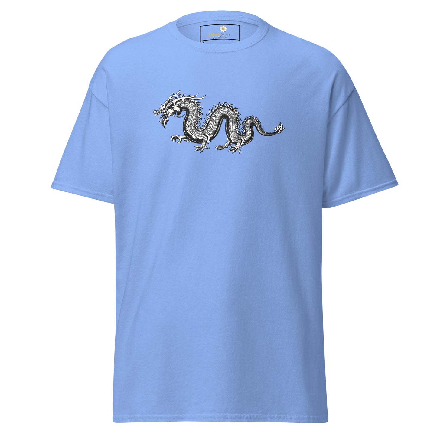 T-shirt classique unisexe - DRAGON GRIS MYSTIQUE - RÉGULIER