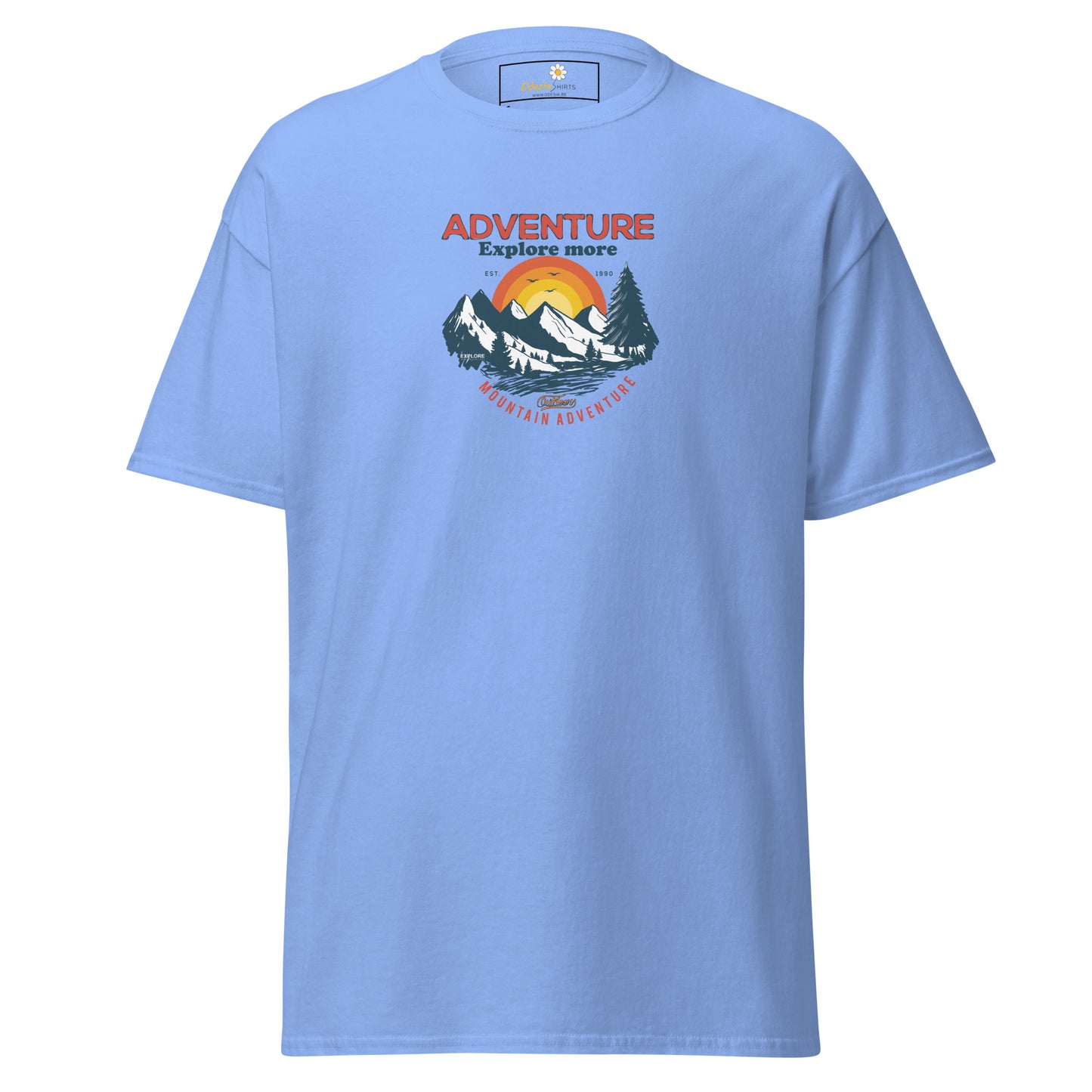 Unisex classic t-shirt - ADVENTURE EXPLORE MORE - REGULAR