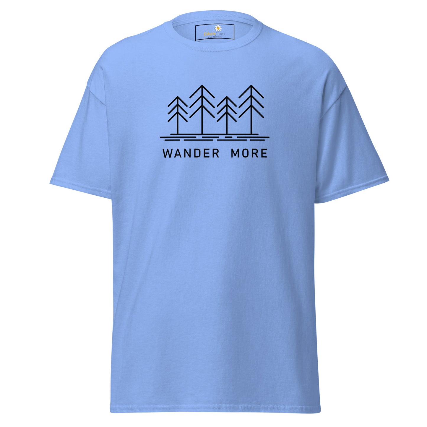 Unisex classic t-shirt - ADVENTURE WANDER MORE - REGULAR