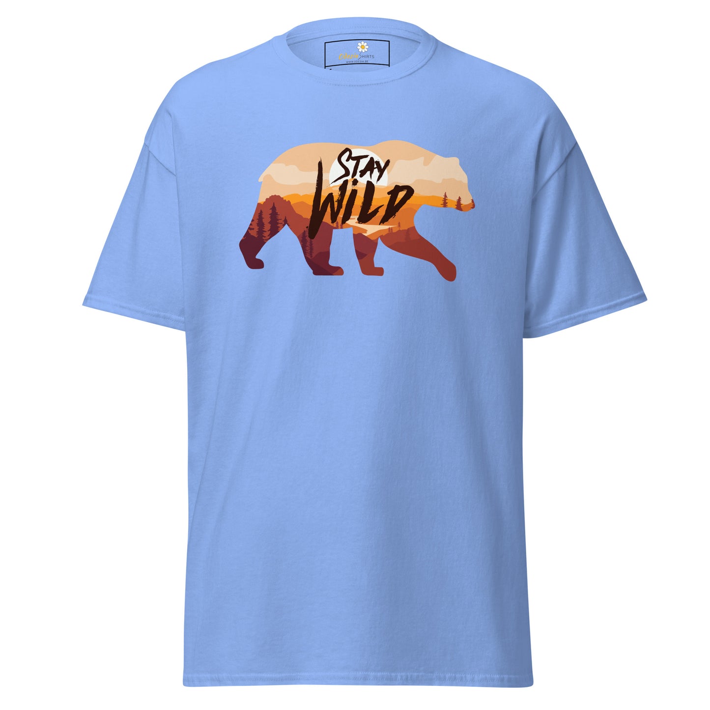 Unisex classic t-shirt - ADVENTURE WILD LIFE STAY WILD - REGULAR