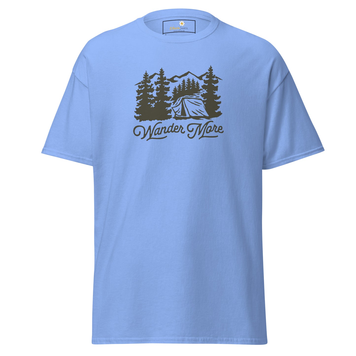 Unisex classic t-shirt - ADVENTURE OUTDOORS WANDER - REGULAR