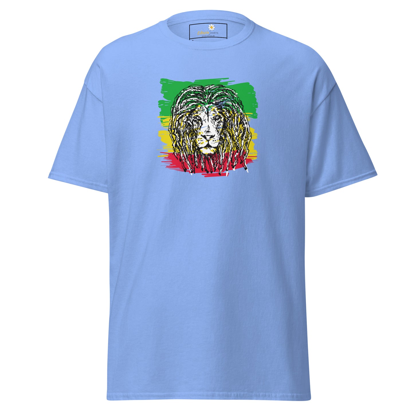 Unisex classic t-shirt - WILD LIFE MUSIC LION REGGAE - REGULAR