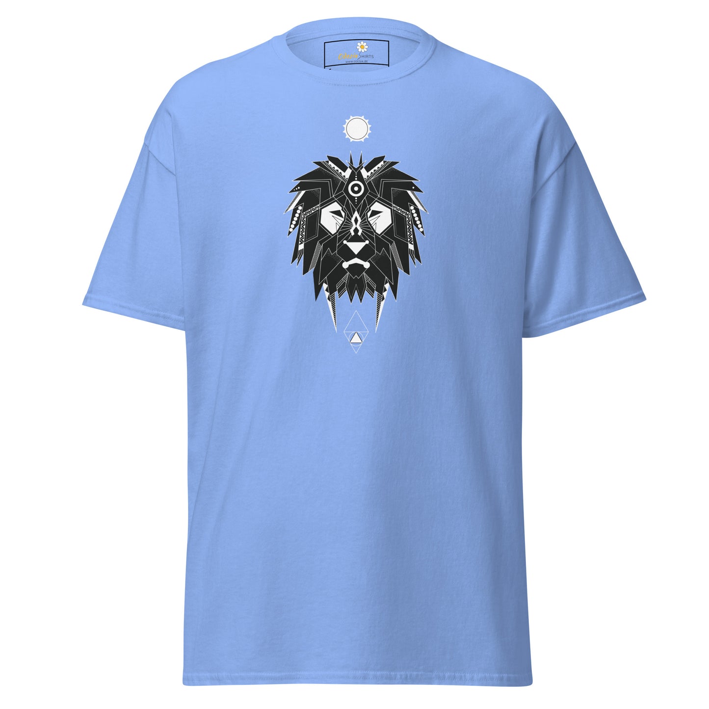 Unisex classic t-shirt - ABSTRACT MYSTIC LION HEAD - REGULAR