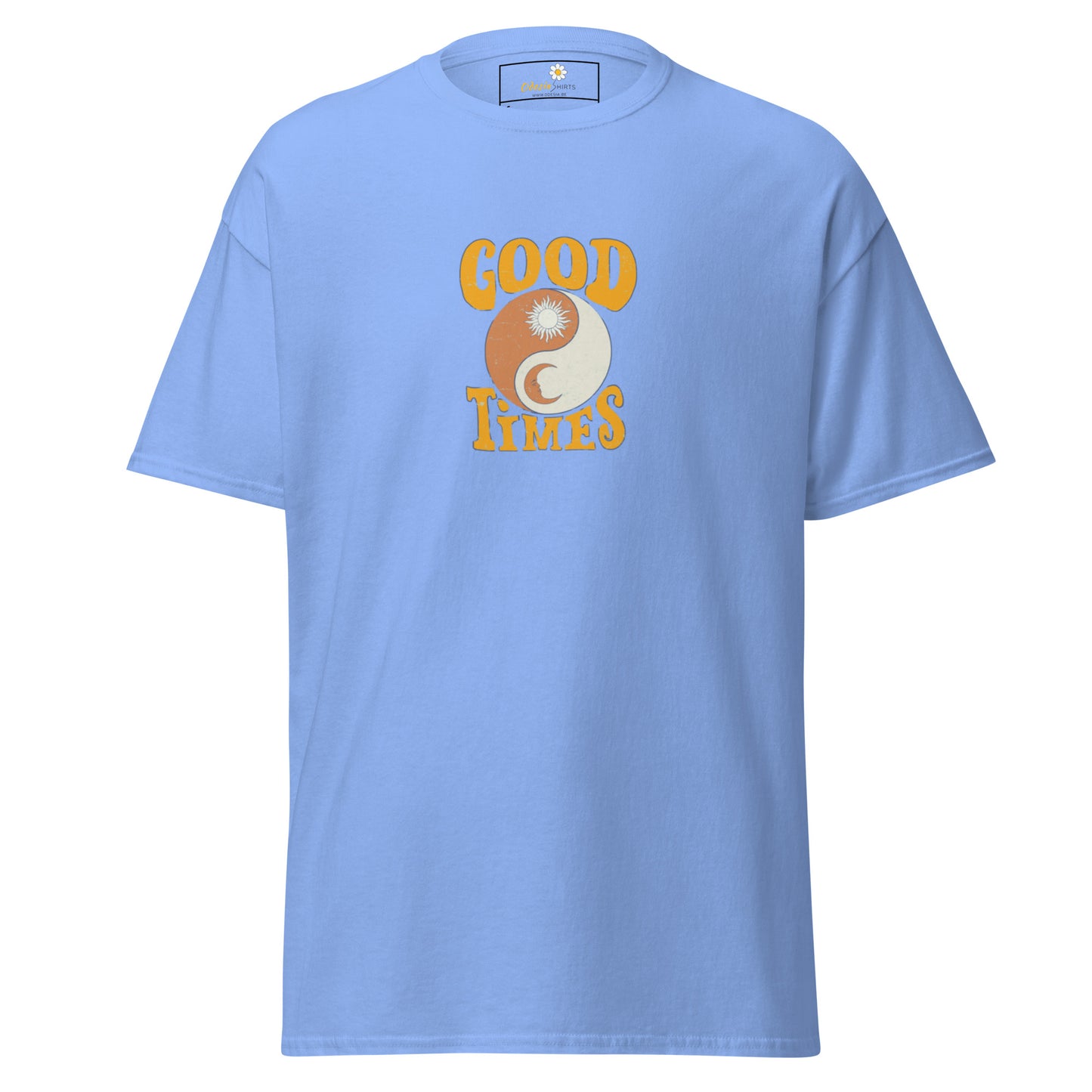 Unisex classic t-shirt - POSITIVE GOOD TIMES YIN YANG - REGULAR