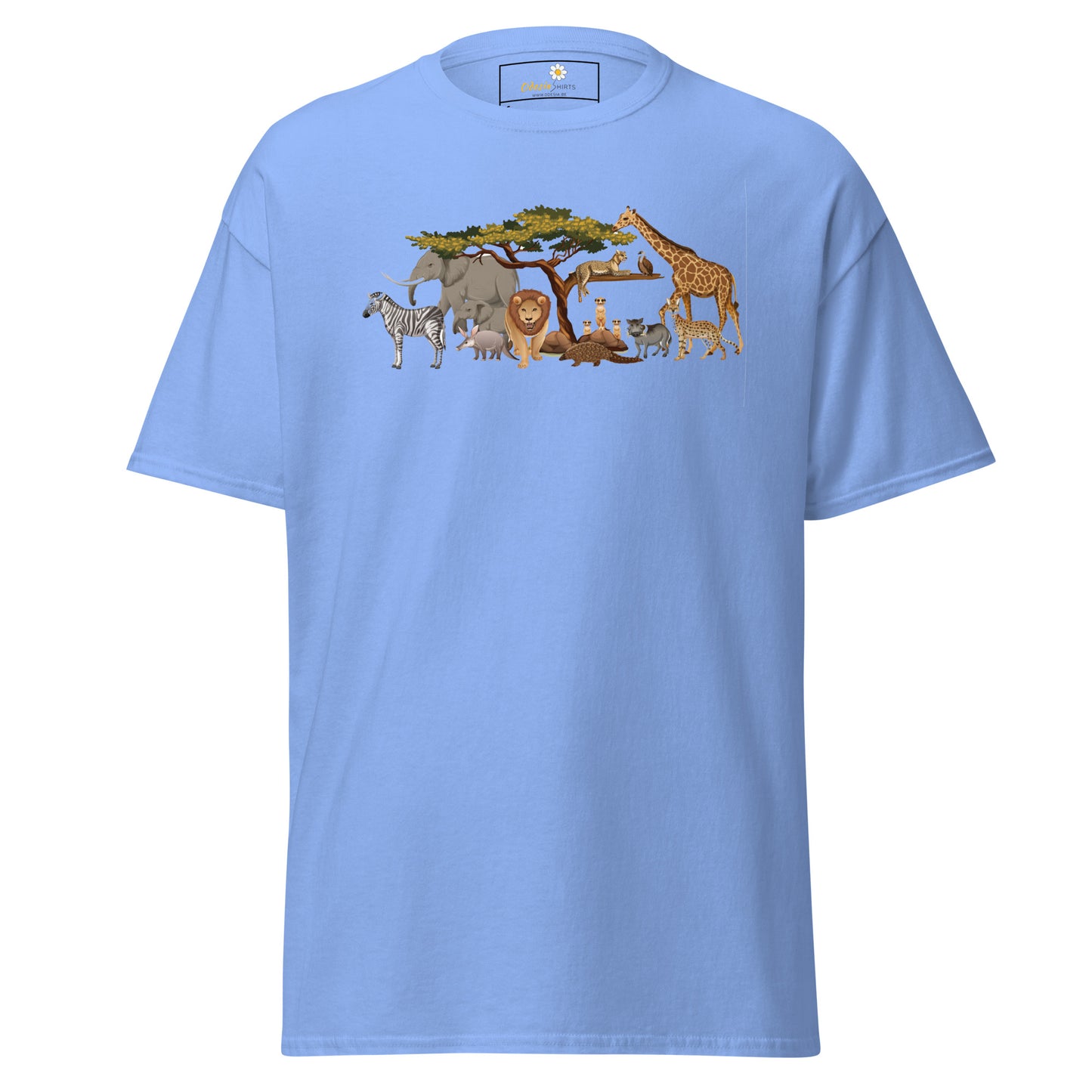 Unisex classic t-shirt - WILD LIFE ANIMALS - REGULAR