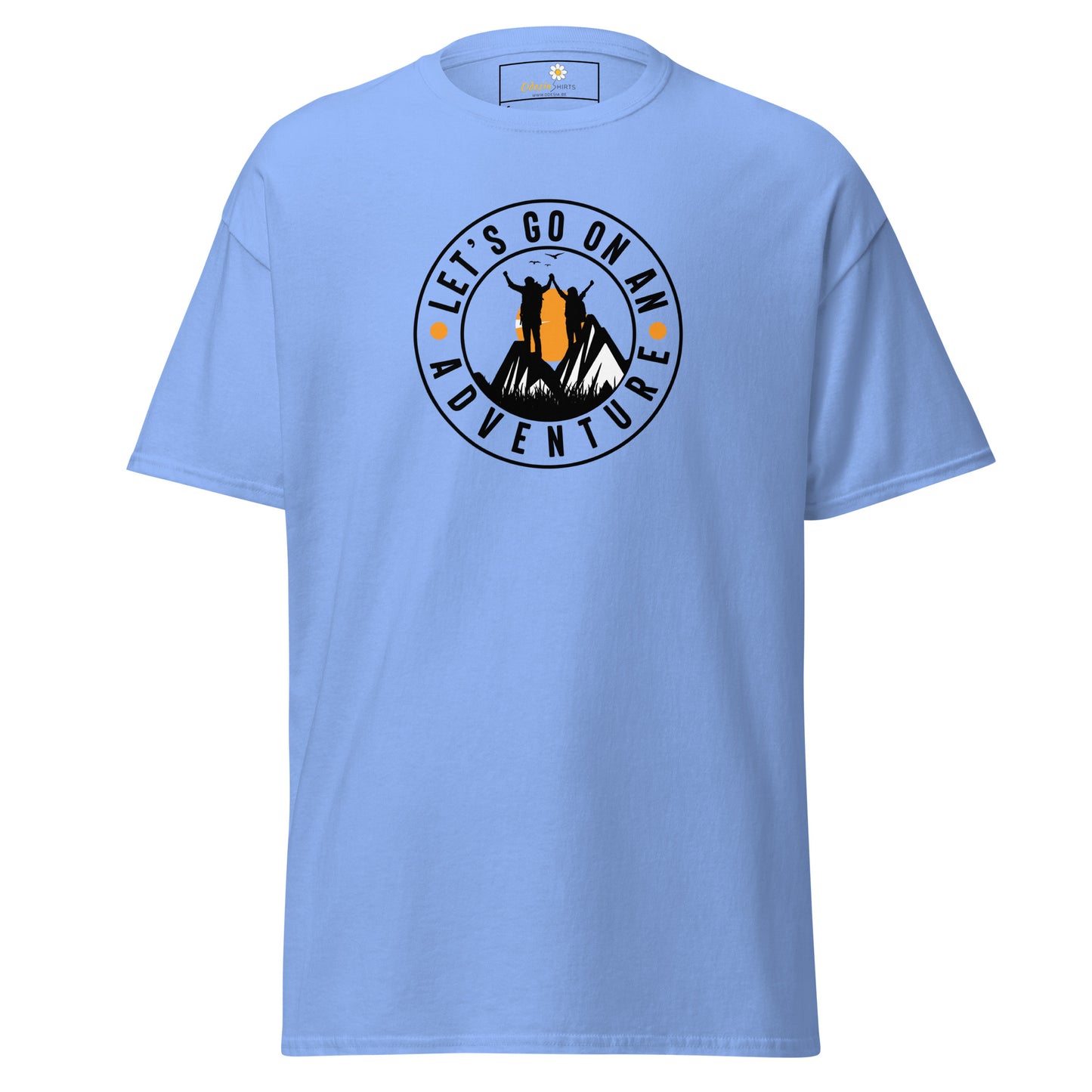 Unisex classic t-shirt - ADVENTURE GO ON - REGULAR