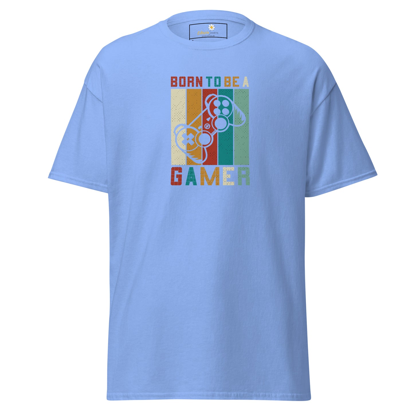 T-shirt classique unisexe - GAMERS BORN TO BE A GAMER - REGULAR