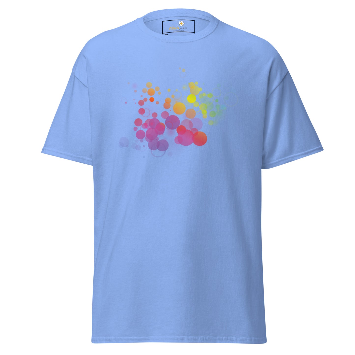 T-shirt classique unisexe - BULLES ABSTRAITES - GRANDES
