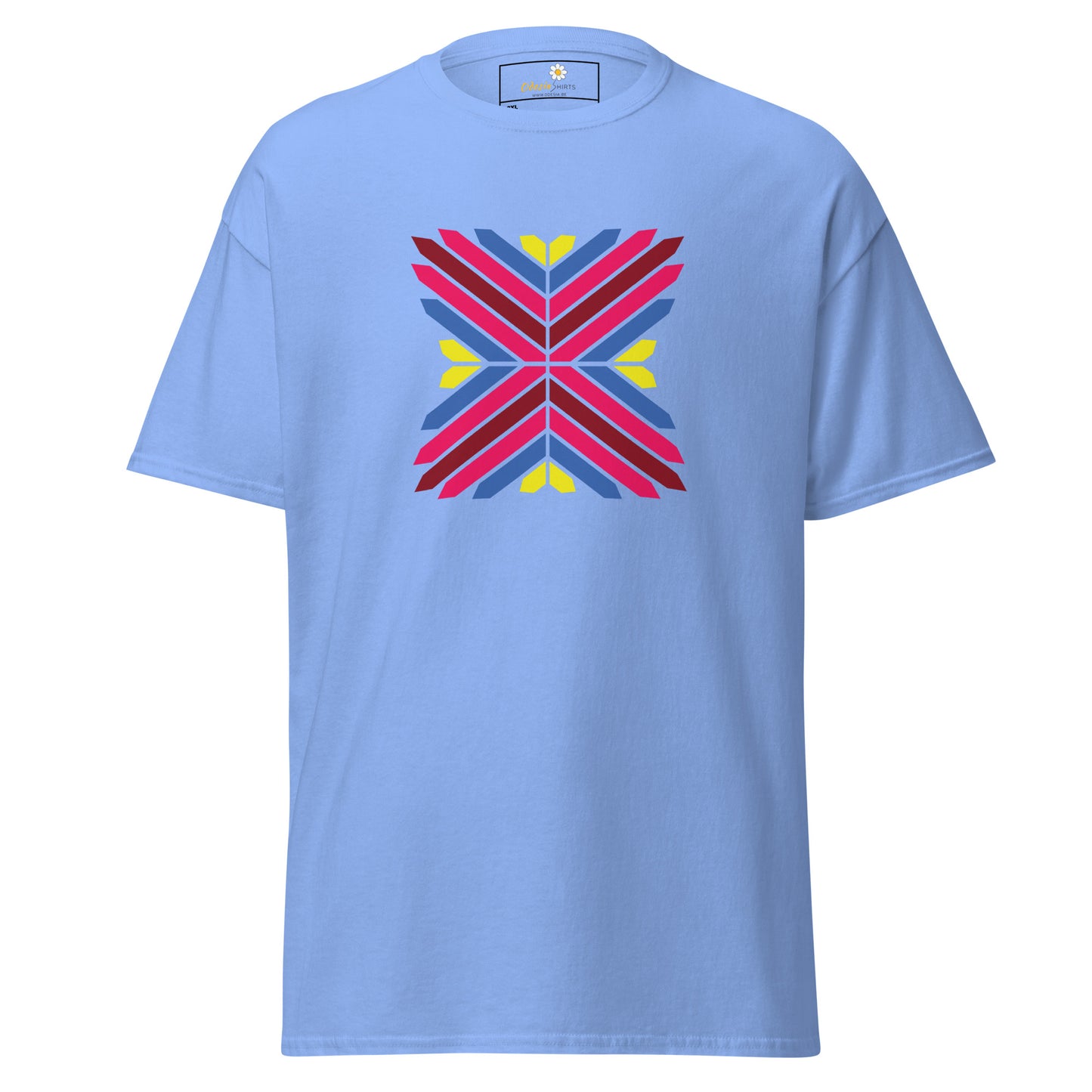 Unisex classic t-shirt - ABSTRACT TRIANGLES - BIG