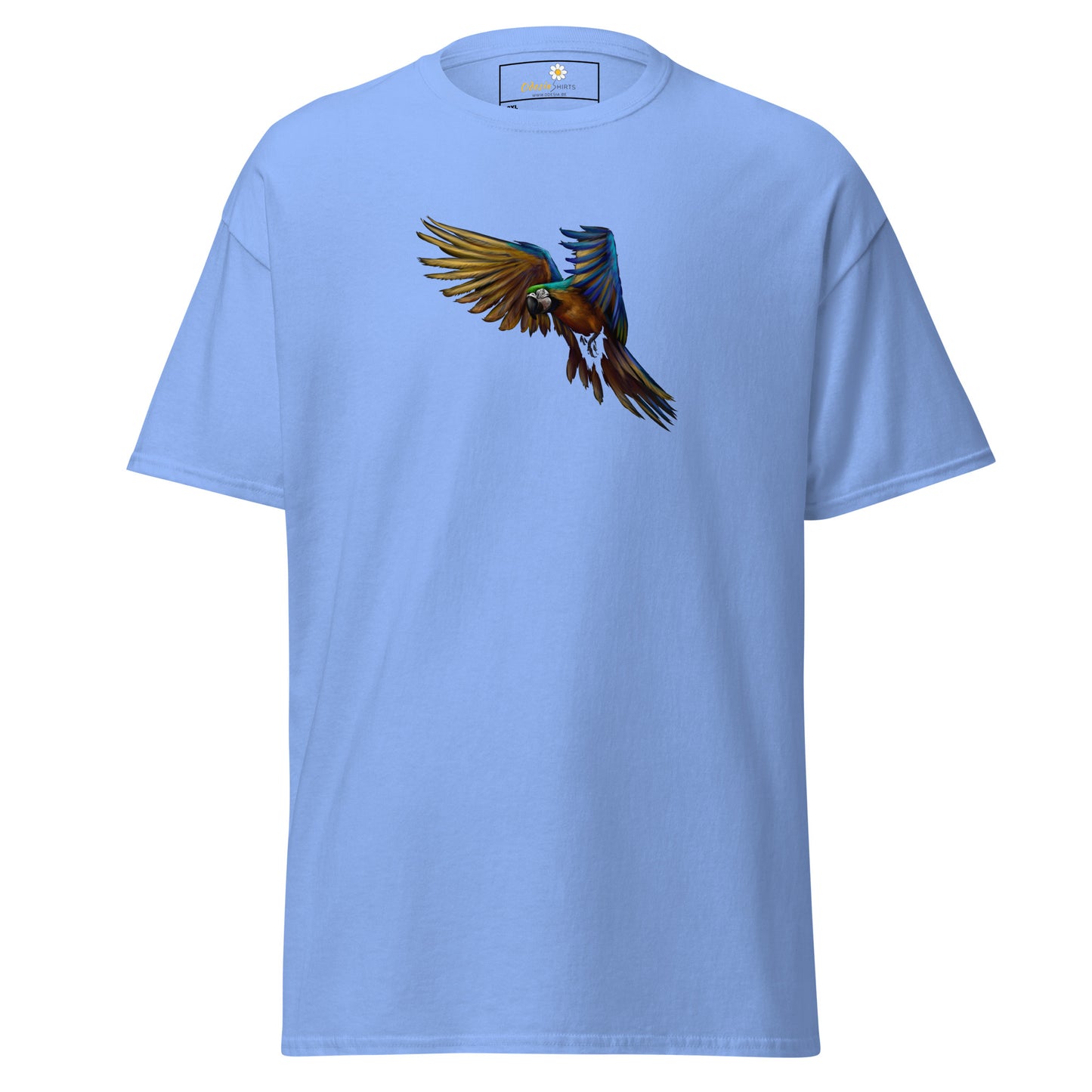 Heren klassiek t-shirt - WILDLIFE PARROT - GROOT