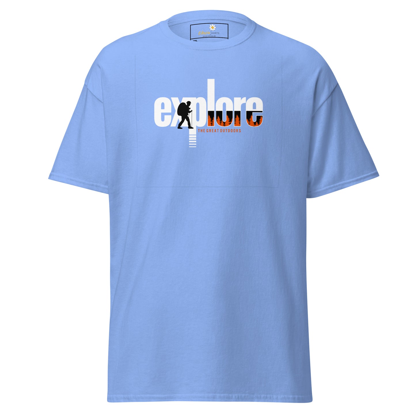 Unisex classic t-shirt - ADVENTURE EXPLORE - BIG