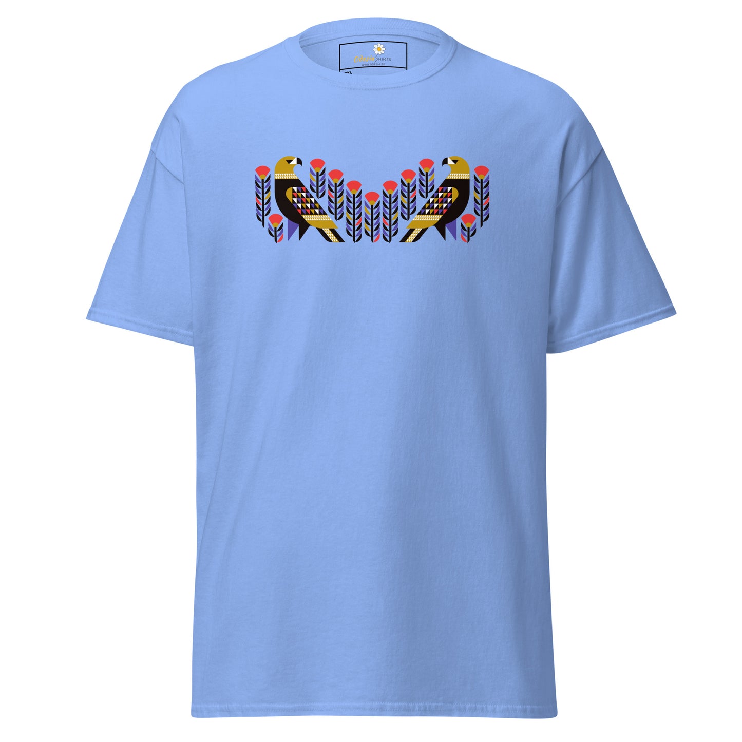 Heren klassiek t-shirt - WILDLIFE PERU BIRDS - GROOT