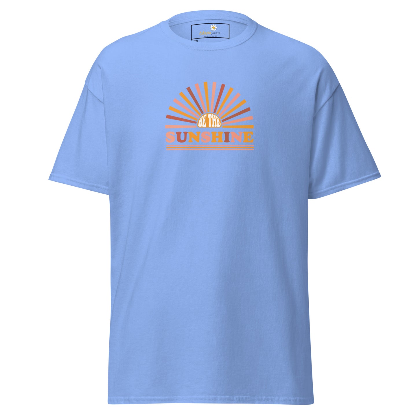 Heren klassiek t-shirt - SUMMER SUNSHINE - GROOT