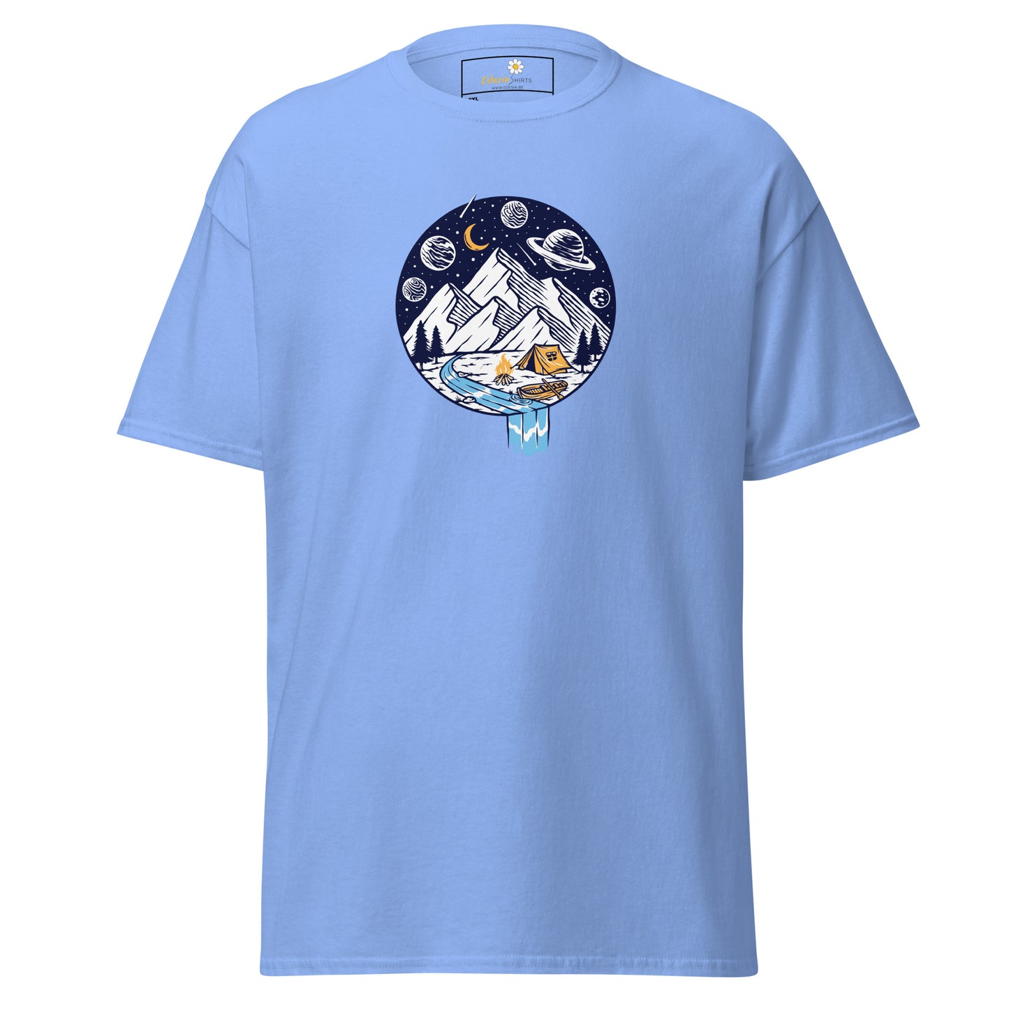 Unisex classic t-shirt - ADVENTURE NIGHT TENT - BIG