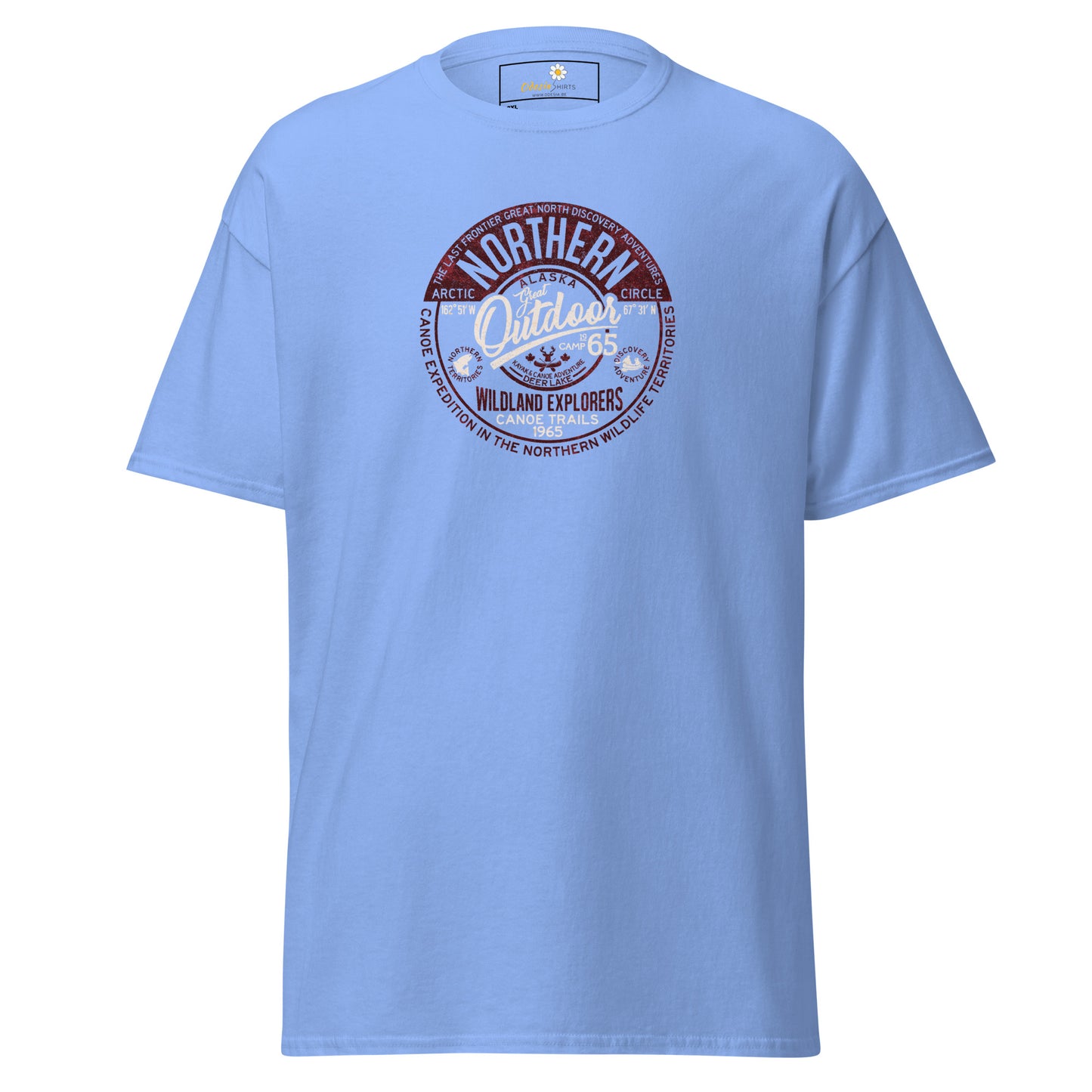 Unisex classic t-shirt - ADVENTURE NORTHERN OUTDOORS - BIG