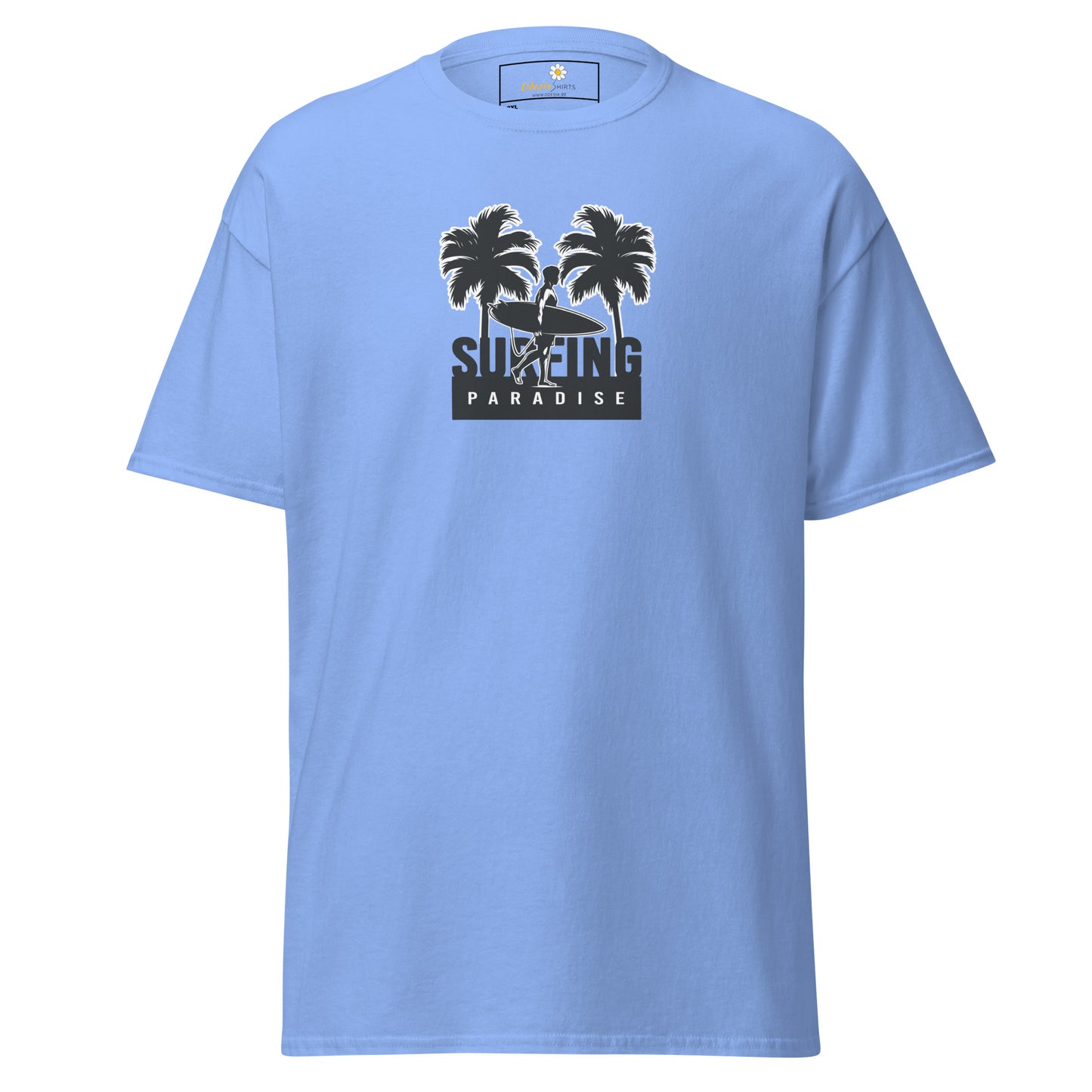 Heren klassiek t-shirt - SUMMER ISLAND TREES - GROOT