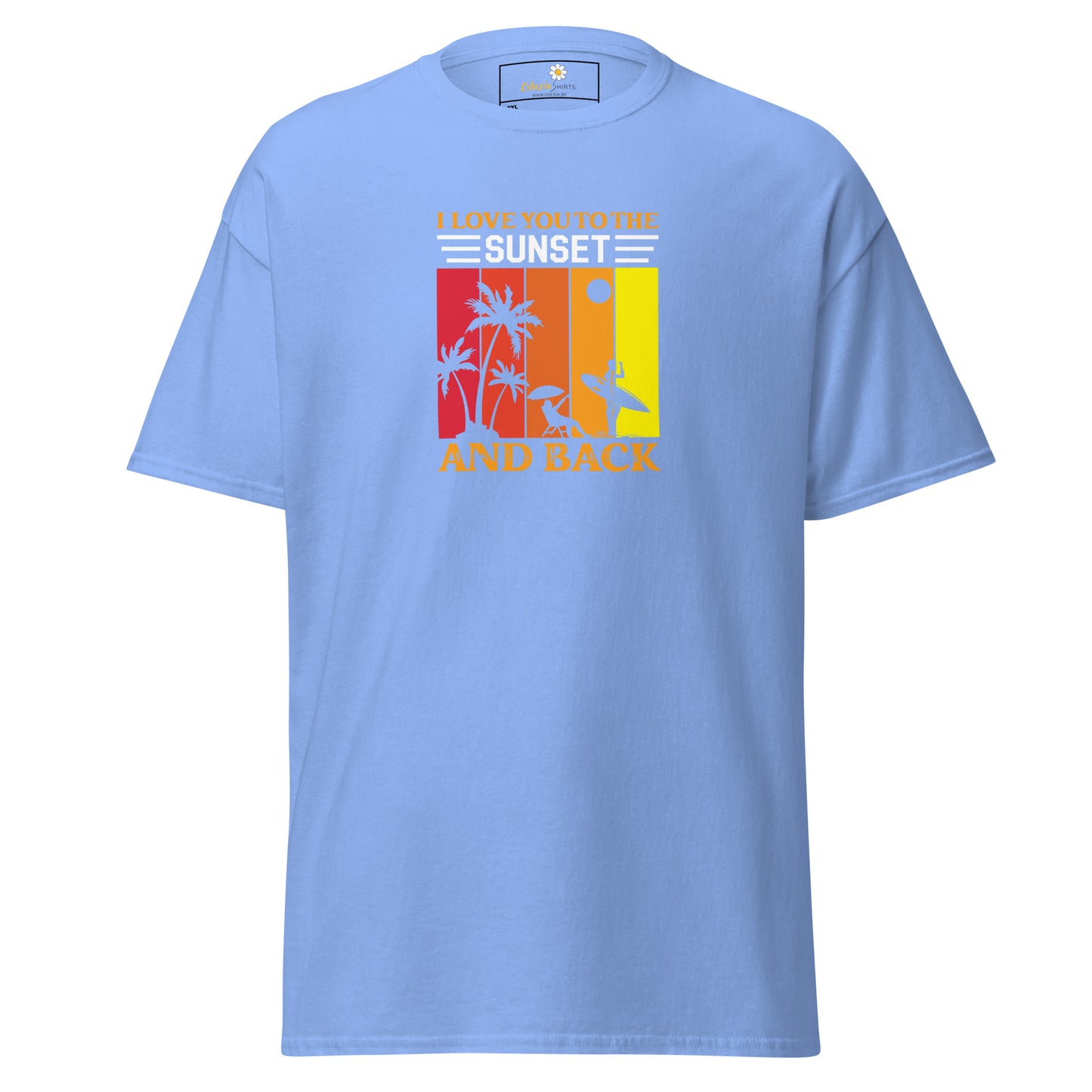 T-shirt classique pour homme - SUMMER LOVE SUNSET - BIG