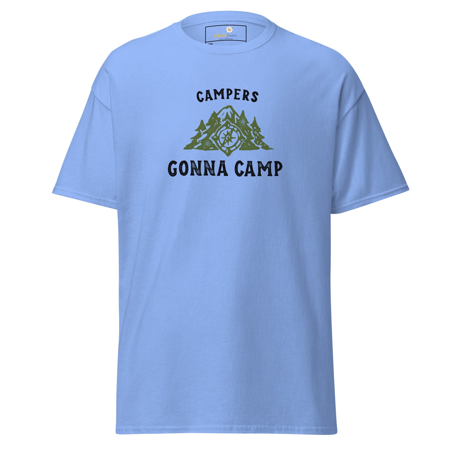 Unisex classic t-shirt - ADVENTURE CAMPERS GONNA CAMP - BIG