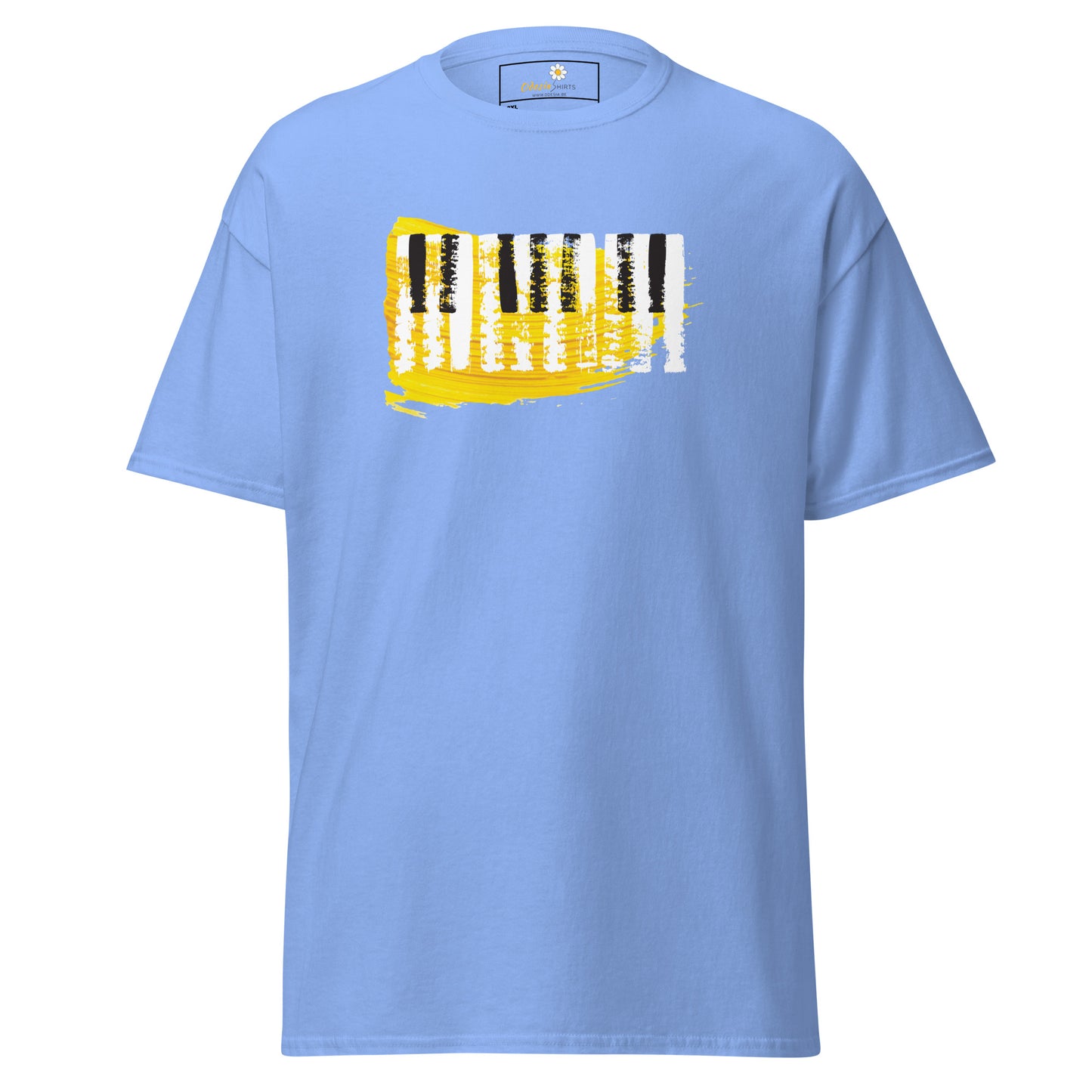 Unisex classic t-shirt - MUSIC PIANO KEYBOARD - BIG