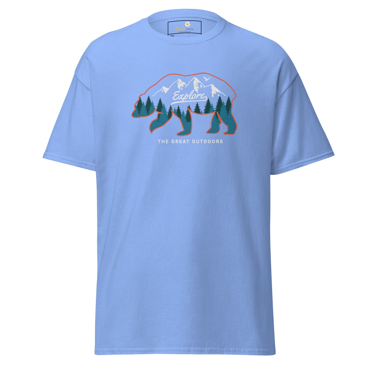 Unisex classic t-shirt - ADVENTURE GREAT OUTDOORS - BIG