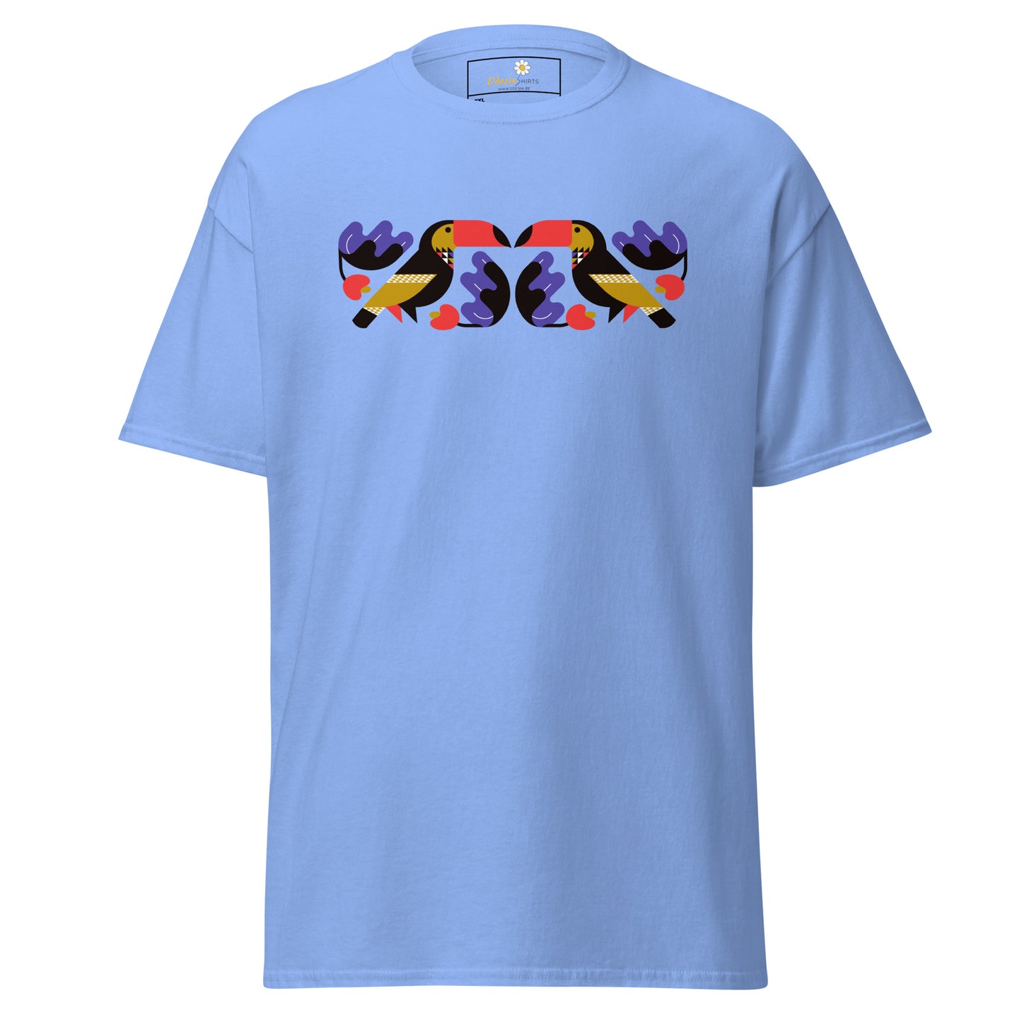 T-shirt classique pour homme - WILDLIFE ABSTRACT TOUCAN MIRROR - BIG