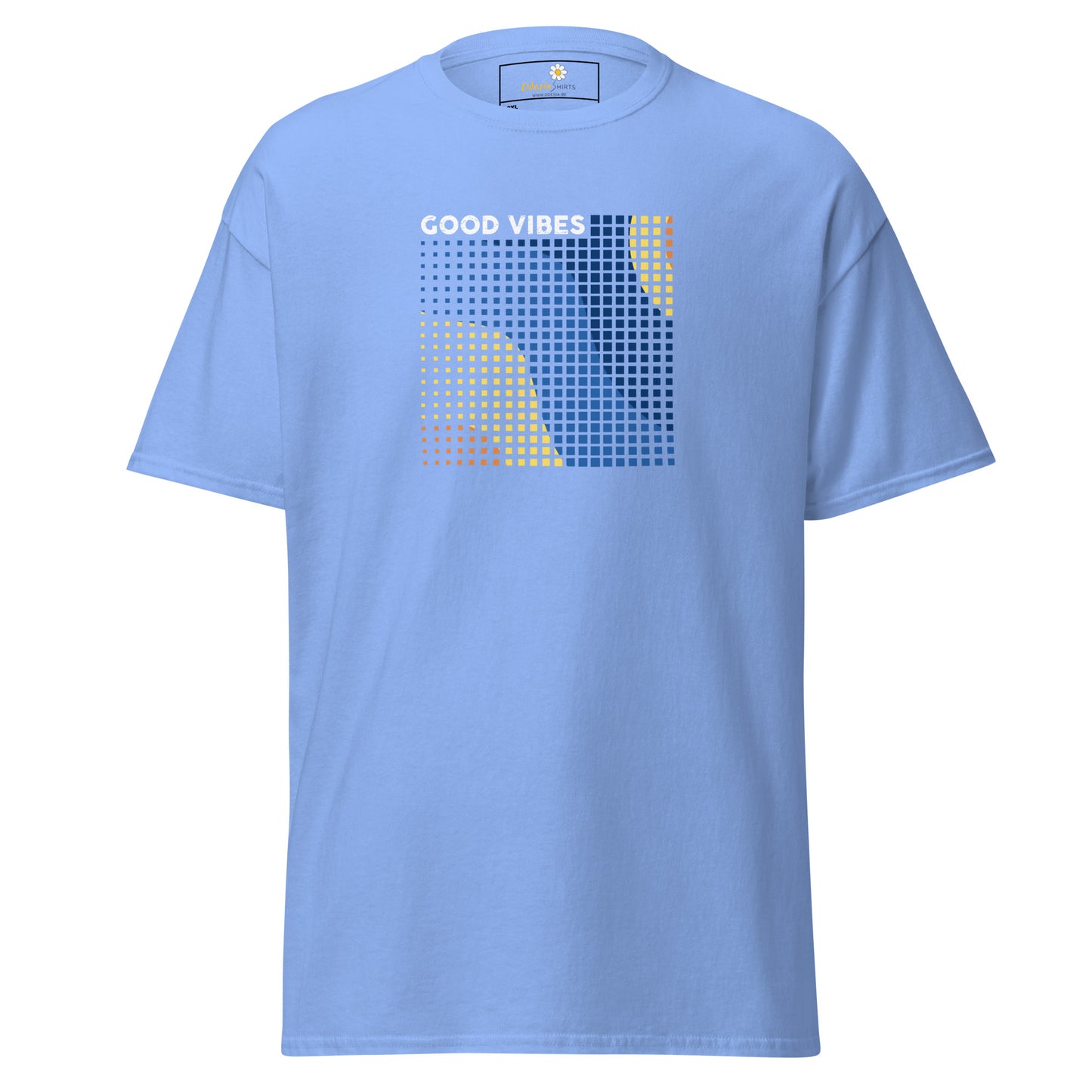 Unisex classic t-shirt - ABSTRACT GOOD VIBES - BIG