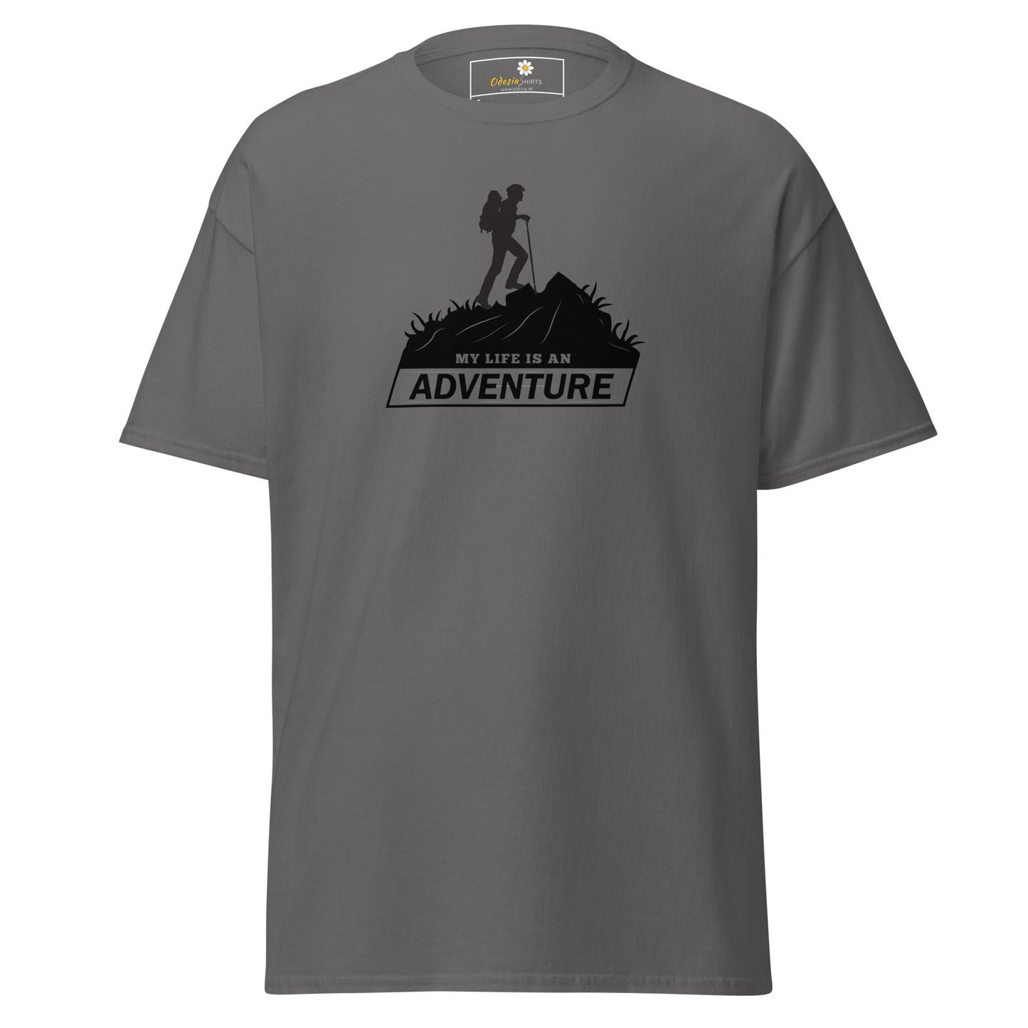 Unisex classic t-shirt - ADVENTURE MOUNTAIN - REGULAR
