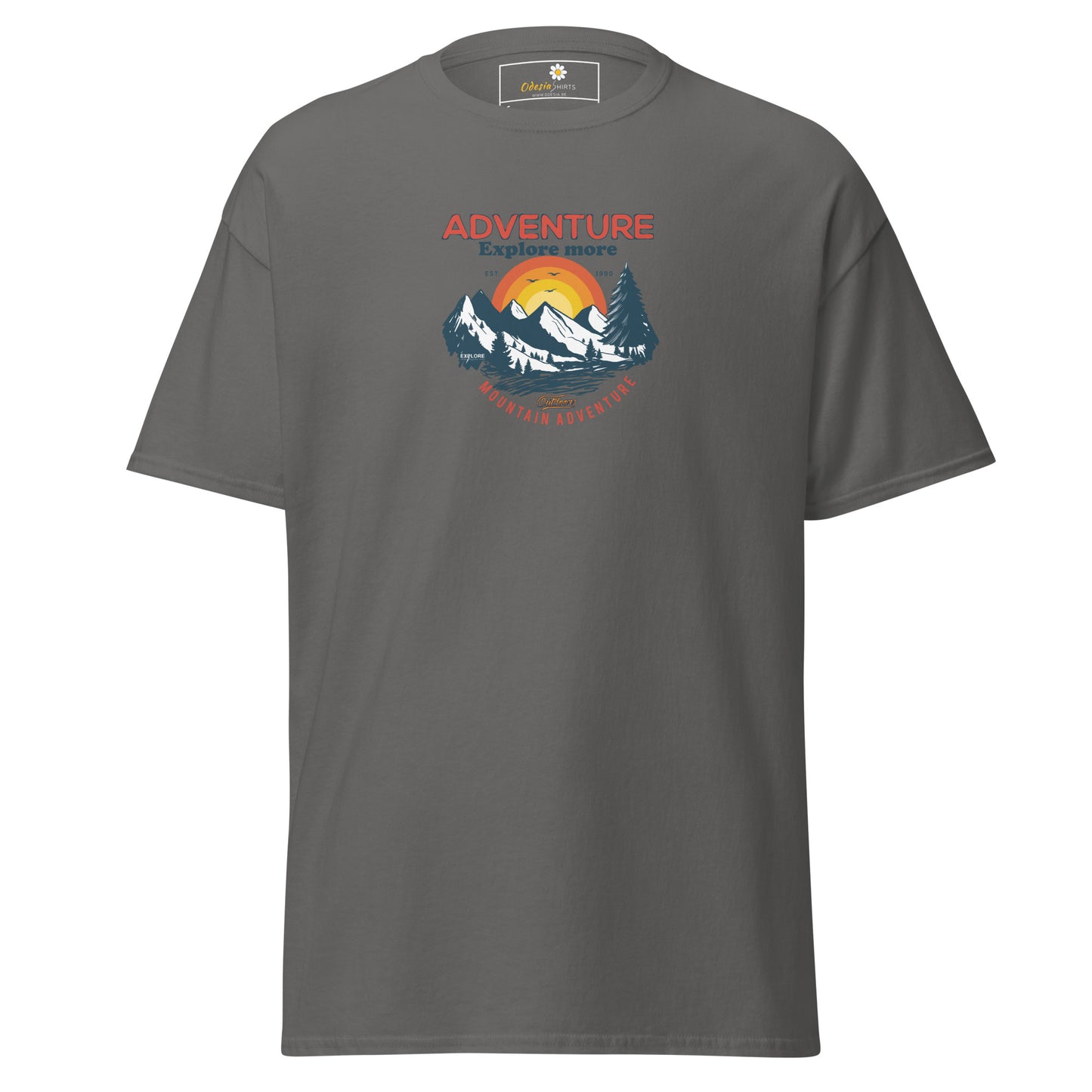 Unisex classic t-shirt - ADVENTURE EXPLORE MORE - REGULAR