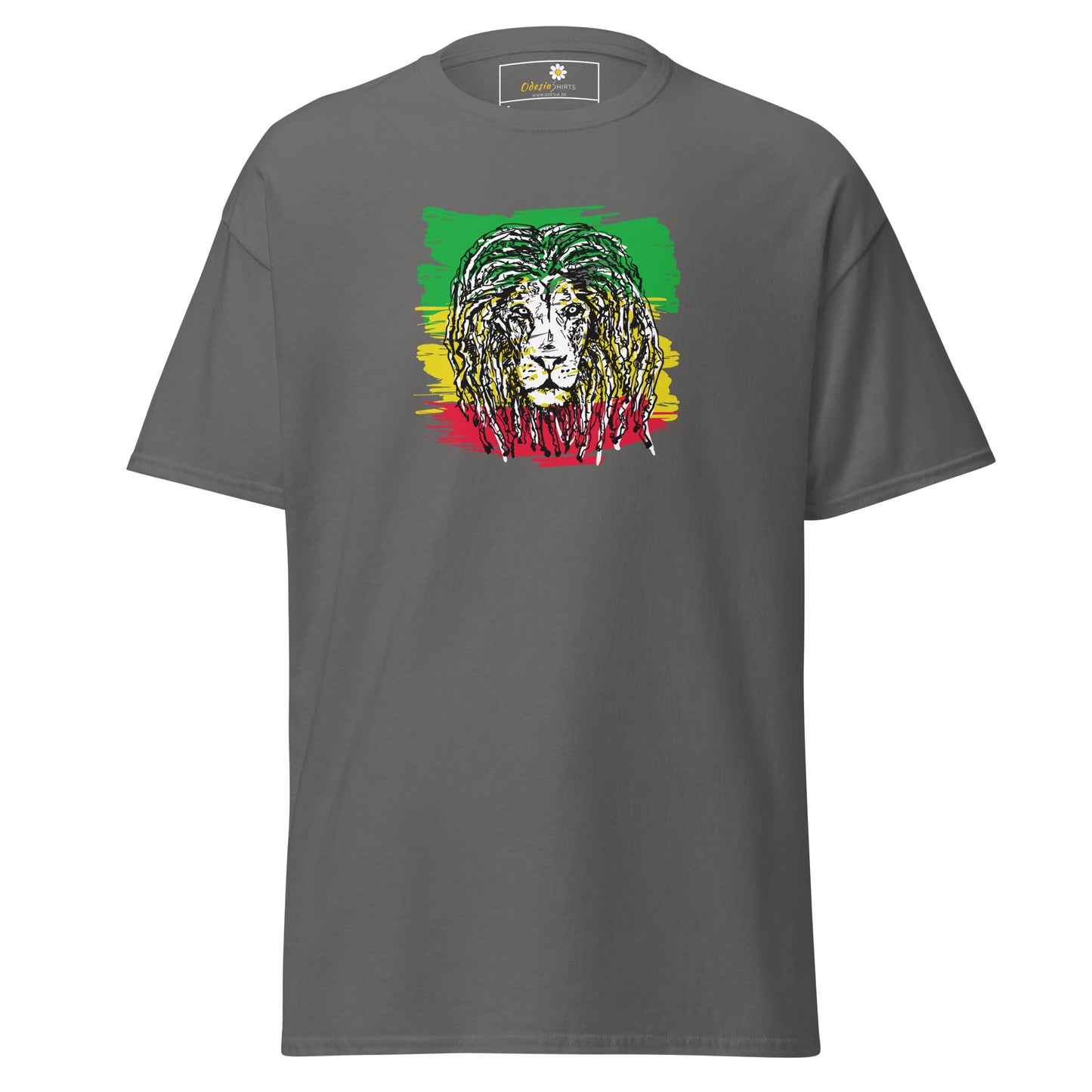 Unisex classic t-shirt - WILD LIFE MUSIC LION REGGAE - REGULAR