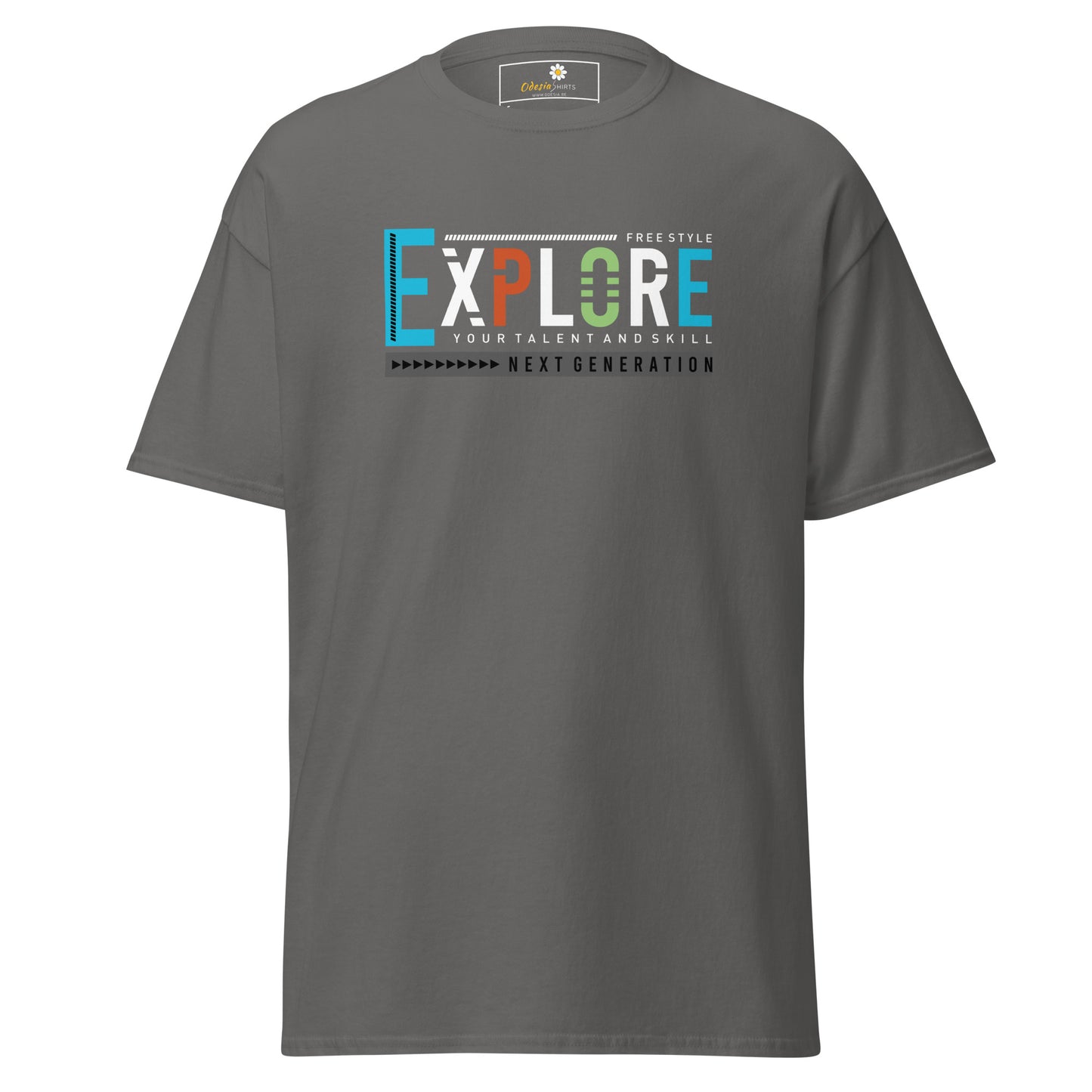 Unisex classic t-shirt - ADVENTURE EXPLORE FREESTYLE - REGULAR