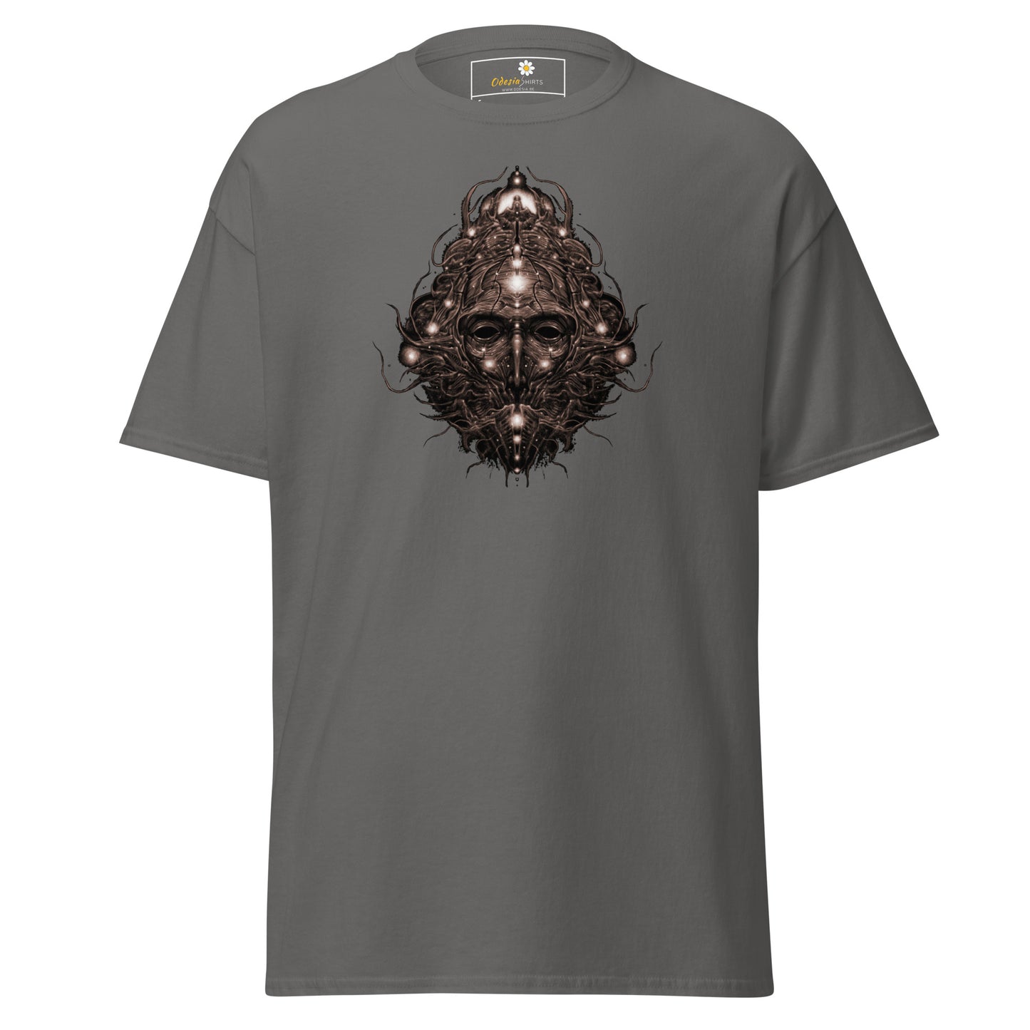 Unisex classic t-shirt - ABSTRACT HUMAN FACE - REGULAR