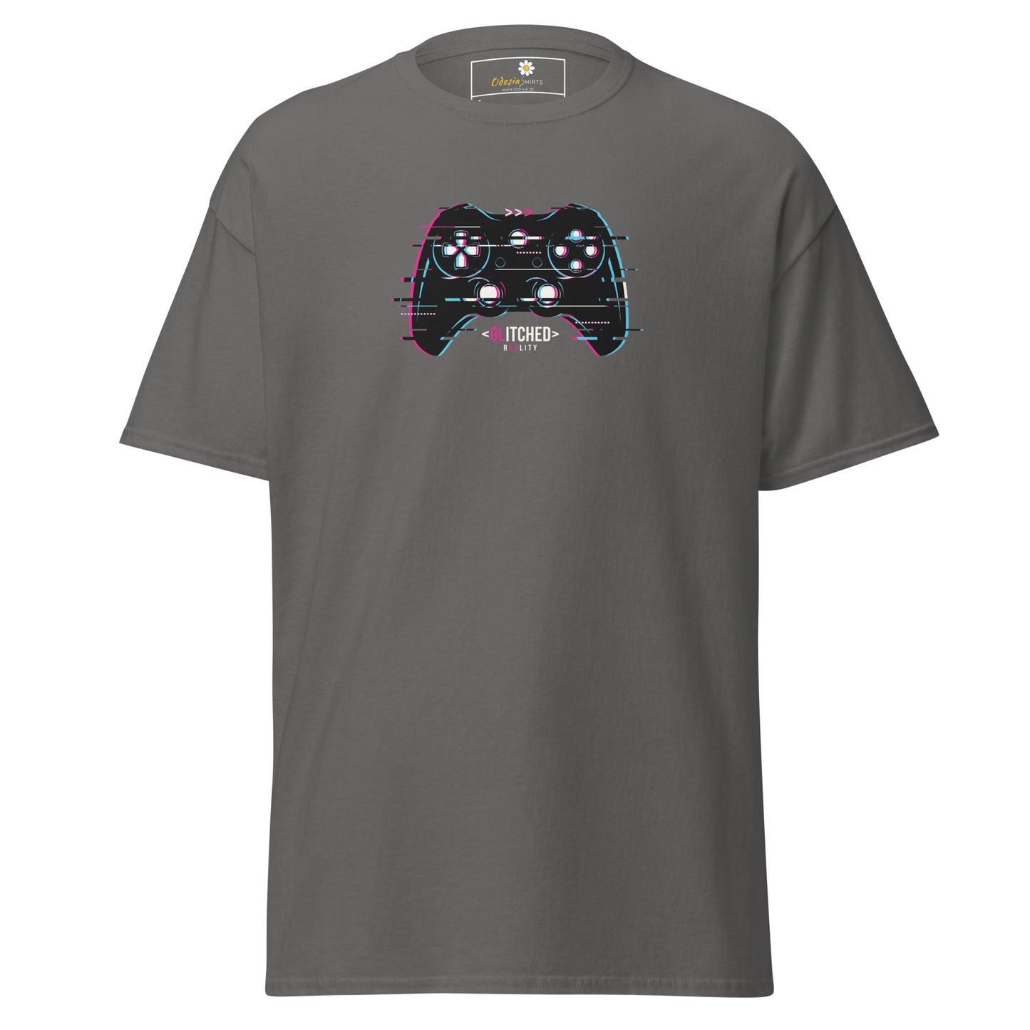 Unisex classic t-shirt - GAMERS GLITCHED CONTROLLER - REGULAR