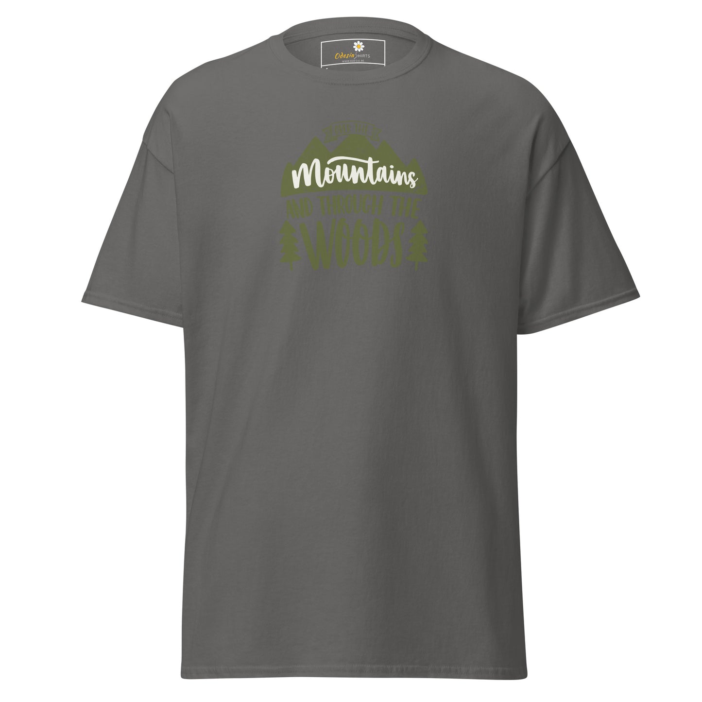 Unisex classic t-shirt - ADVENTURE MOUNTAIN WOODS - REGULAR