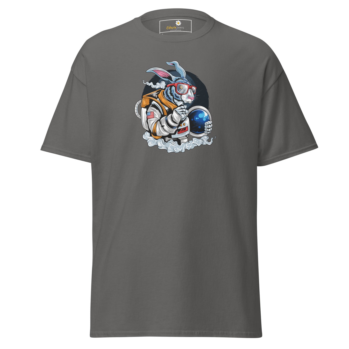 T-shirt classique unisexe - LAPIN ASTRONAUTE - RÉGULIER
