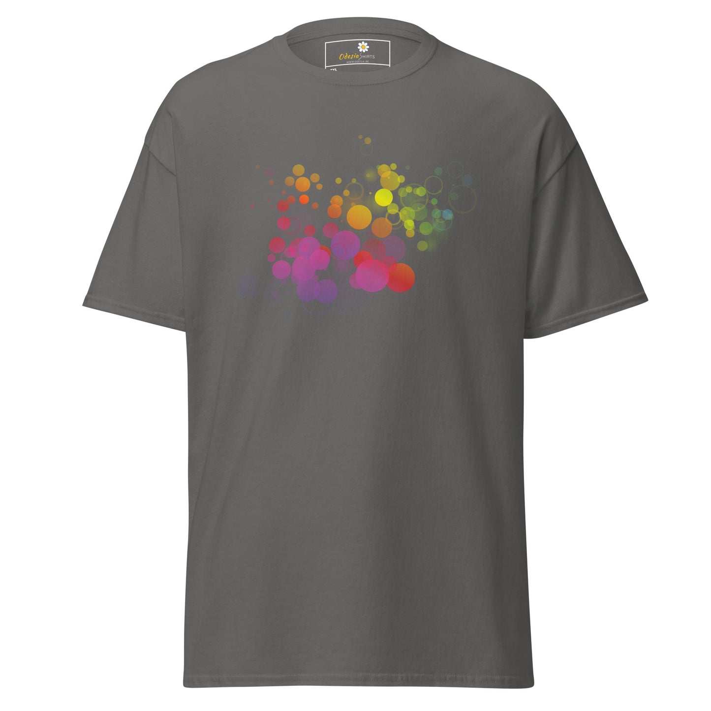 T-shirt classique unisexe - BULLES ABSTRAITES - GRANDES