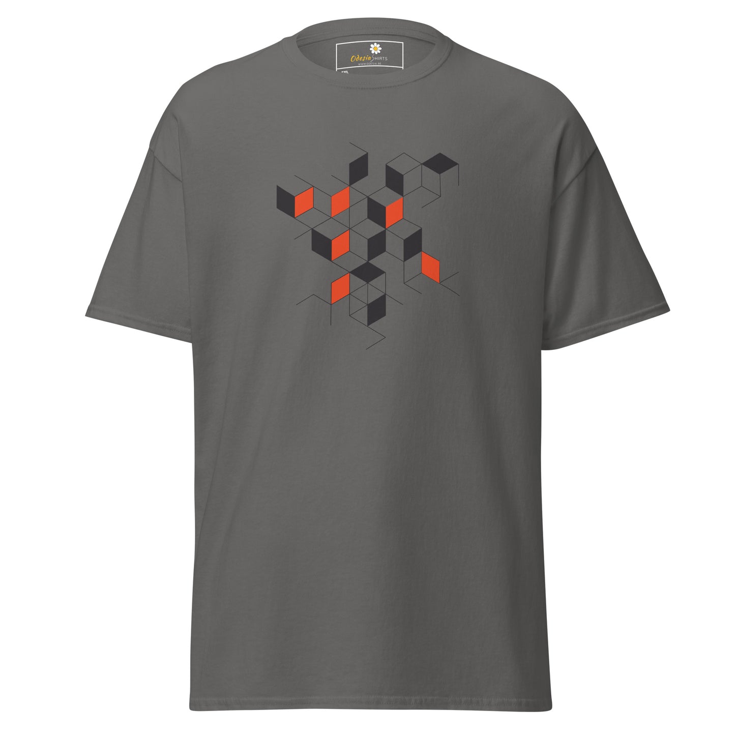 Unisex classic t-shirt - ABSTRACT SQUARES - BIG