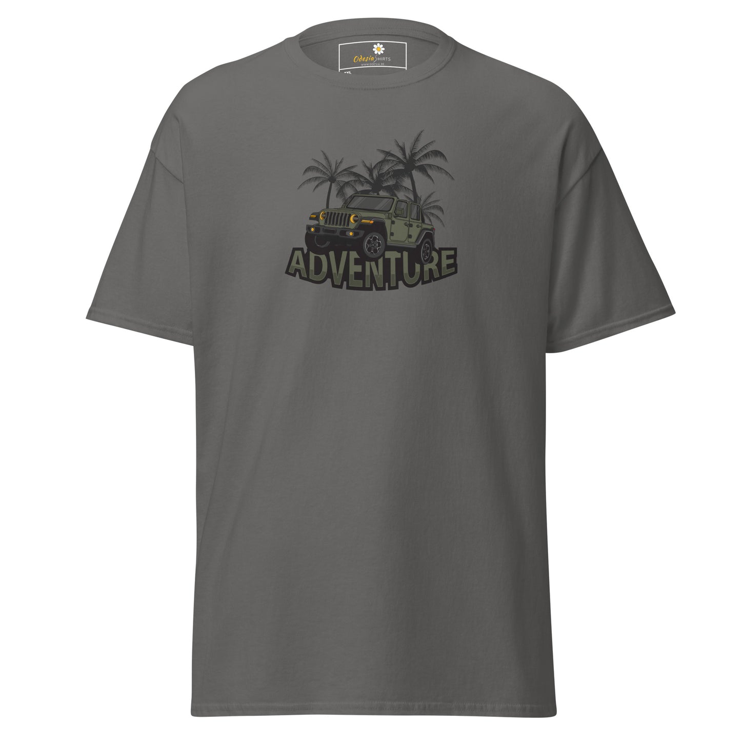 Unisex classic t-shirt - ADVENTURE OFF-ROAD 4x4 - BIG