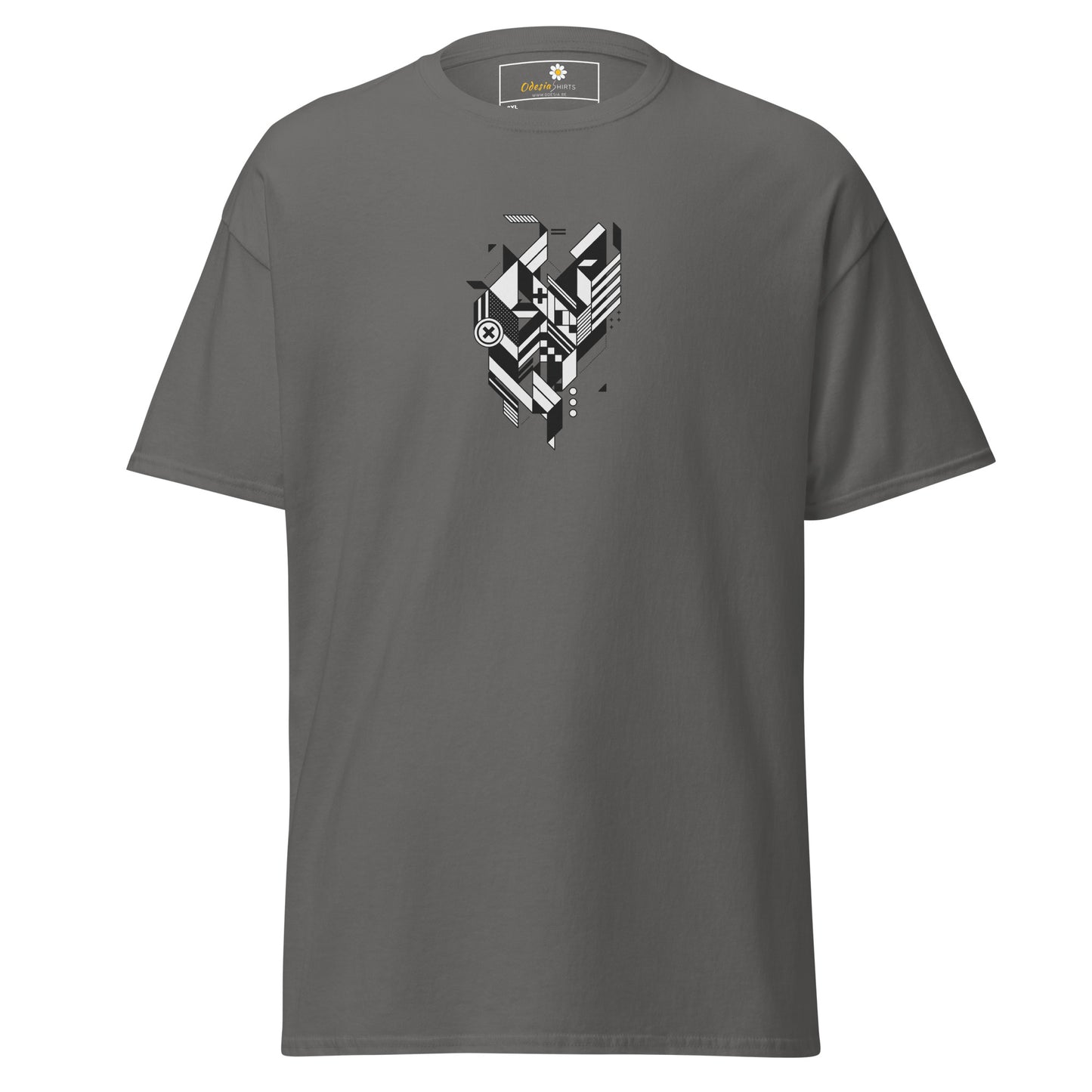Unisex klassiek t-shirt - ABSTRACT FIGUUR - GROOT