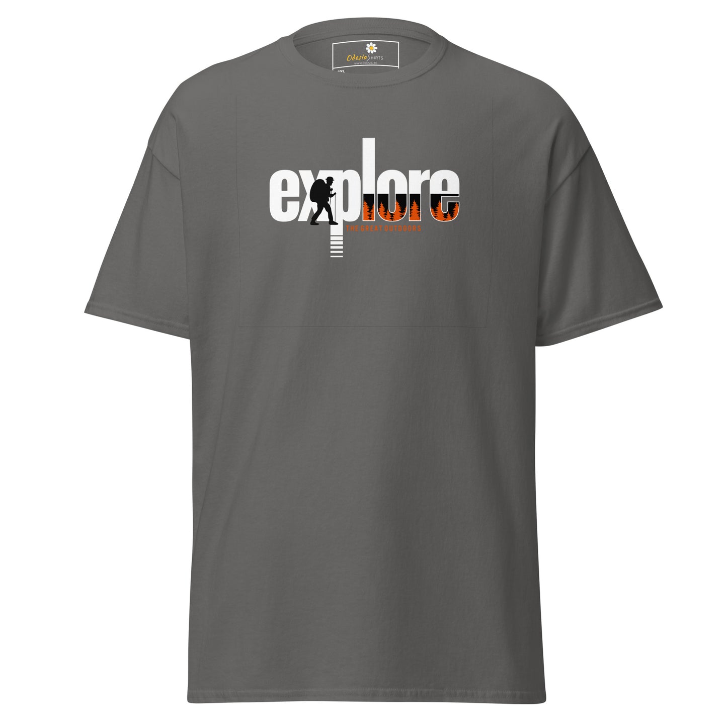 Unisex classic t-shirt - ADVENTURE EXPLORE - BIG