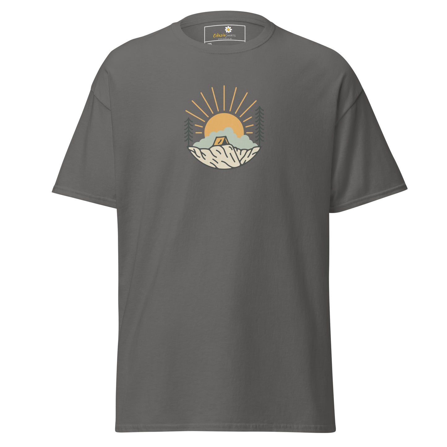 Unisex classic t-shirt - ADVENTURE SUNNY CIRCLE - BIG