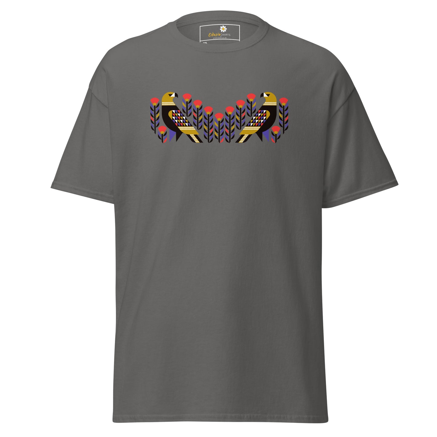 Heren klassiek t-shirt - WILDLIFE PERU BIRDS - GROOT