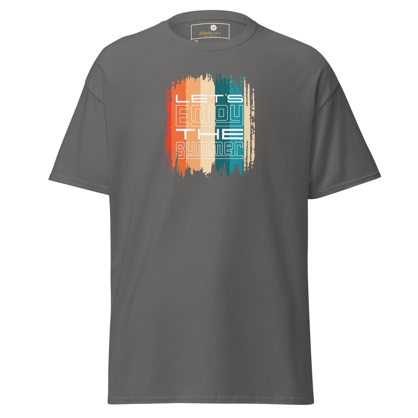 T-shirt classique pour homme - SUMMER LETS ENJOY - BIG