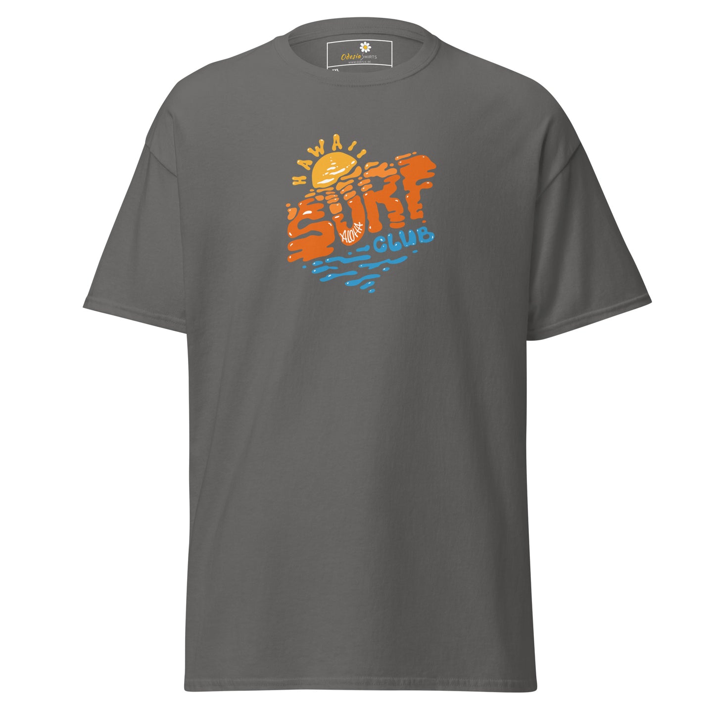 T-shirt classique homme - SUMMER HAWAI SURF CLUB - GRAND