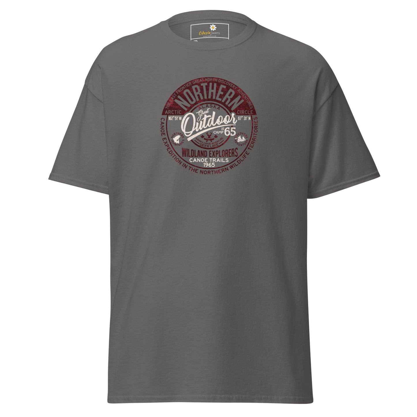 Unisex classic t-shirt - ADVENTURE NORTHERN OUTDOORS - BIG