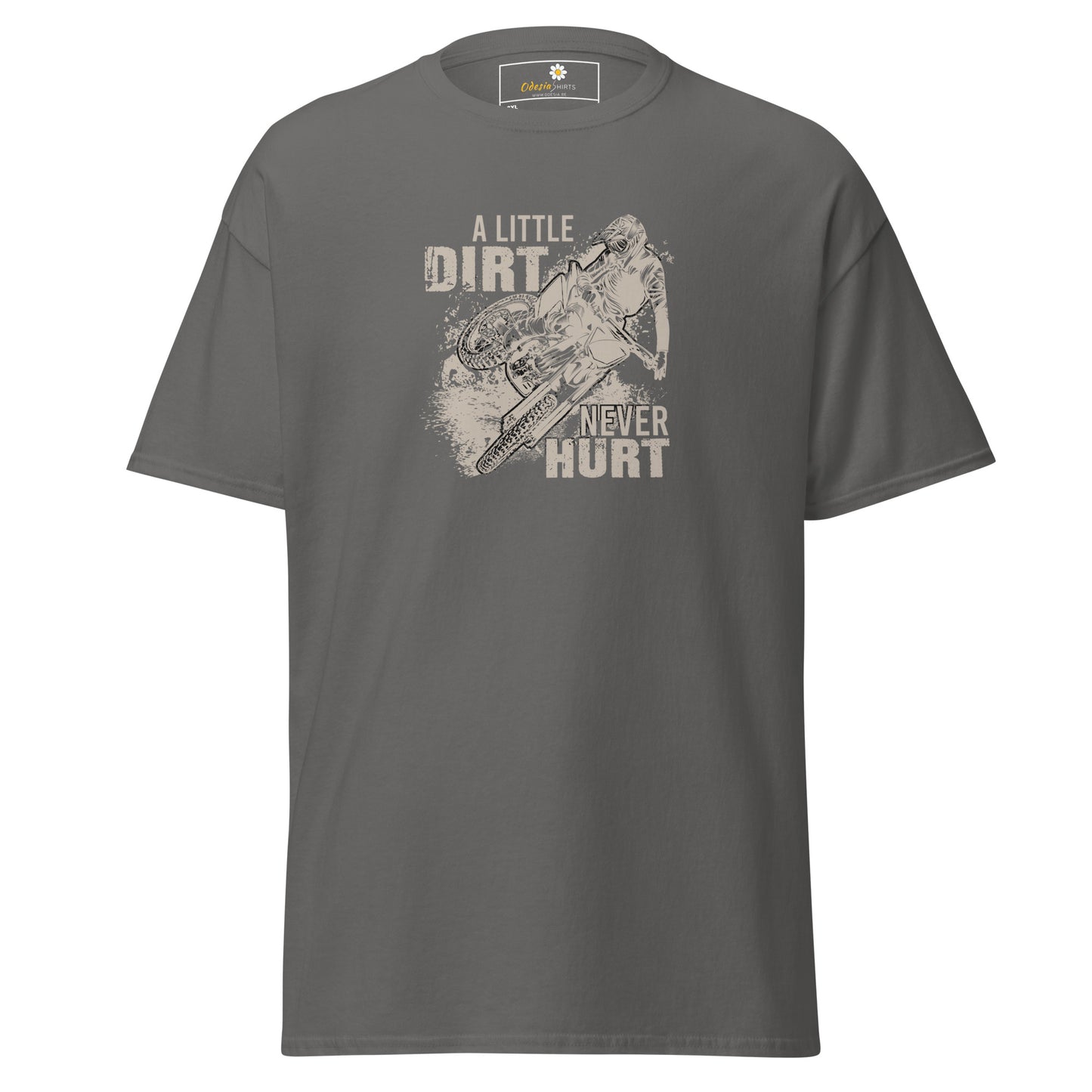 Unisex classic t-shirt - ADVENTURE DIRT NEVER HURT - BIG