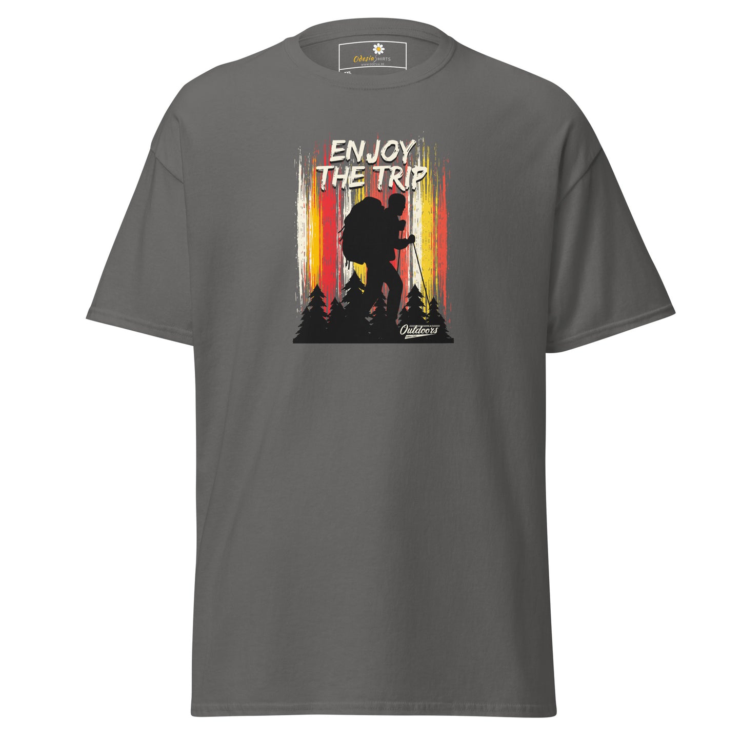 Unisex classic t-shirt - ADVENTURE ENJOY THE TRIP - BIG