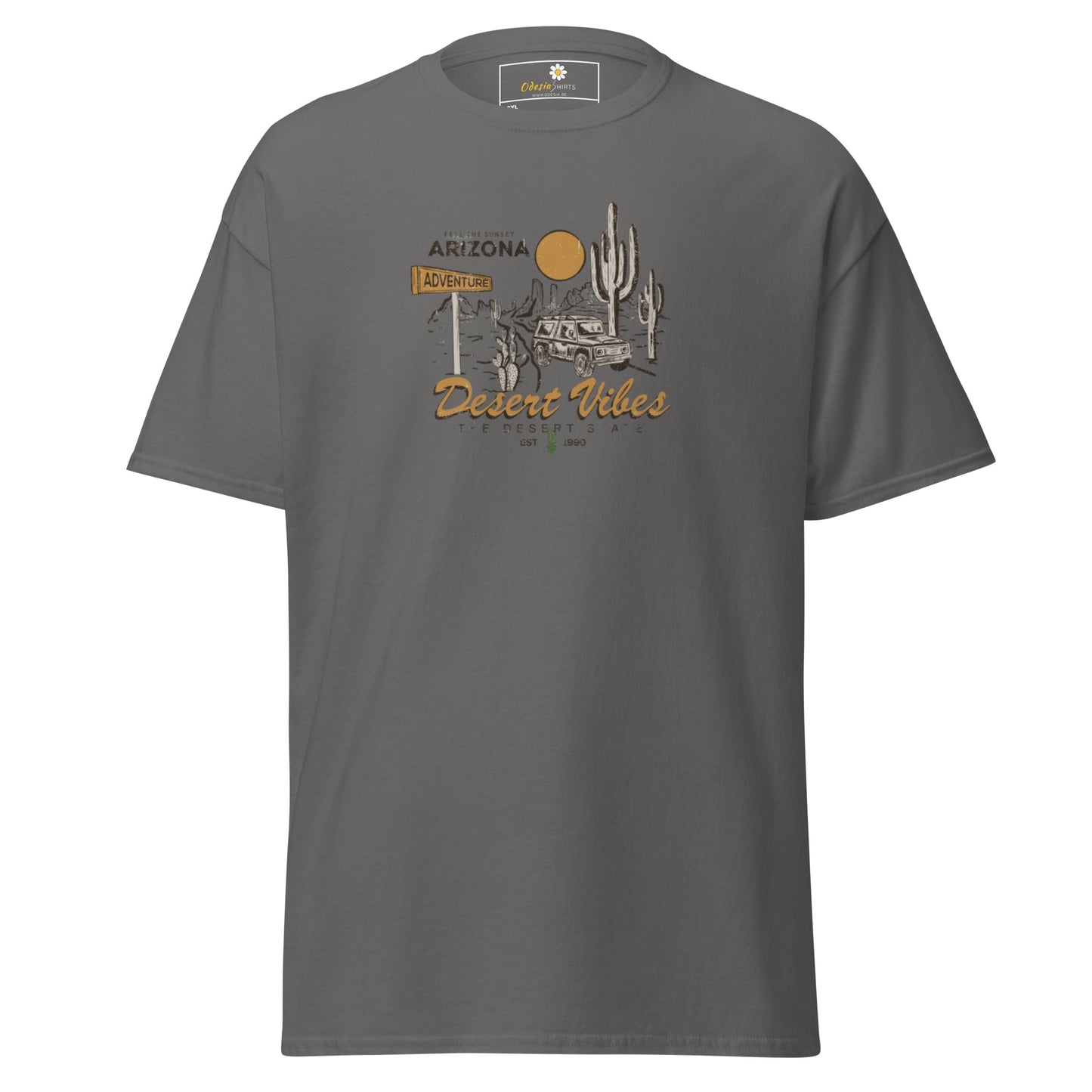 Unisex classic t-shirt - ADVENTURE DESERT VIBES - BIG