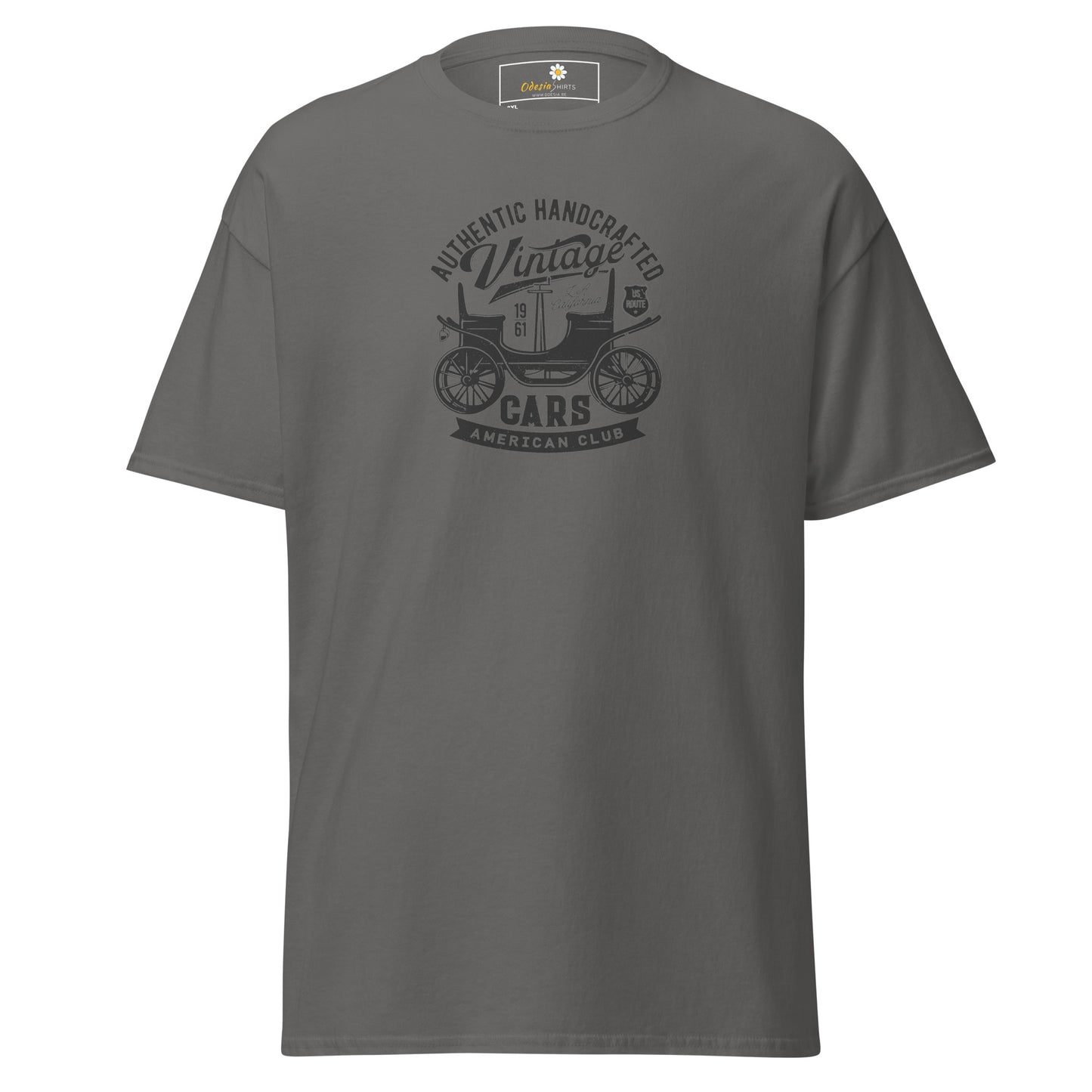 T-shirt classique homme - VINTAGE OLD CAR - GRAND